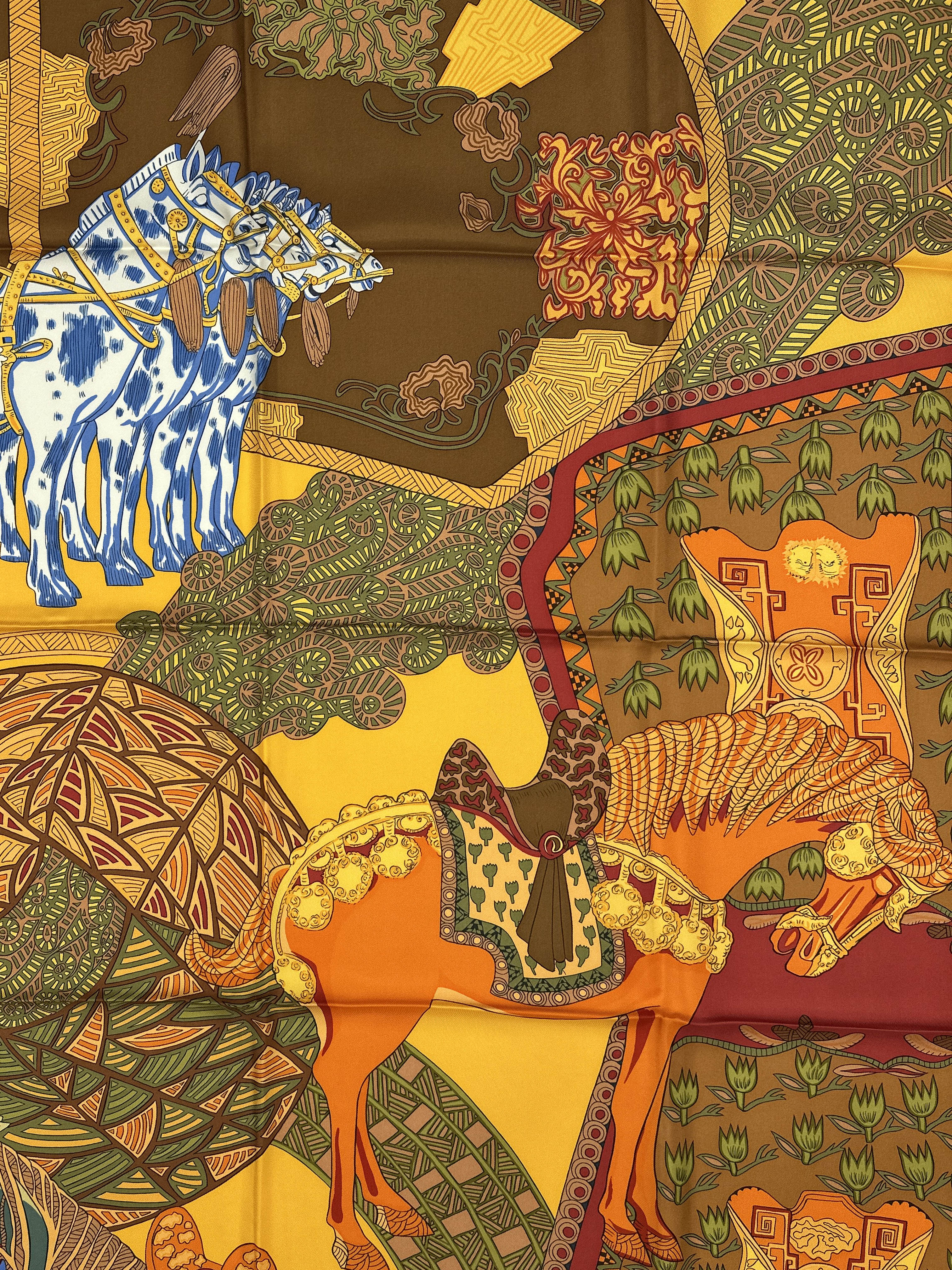 Hermès Art des Steppes Detail 90