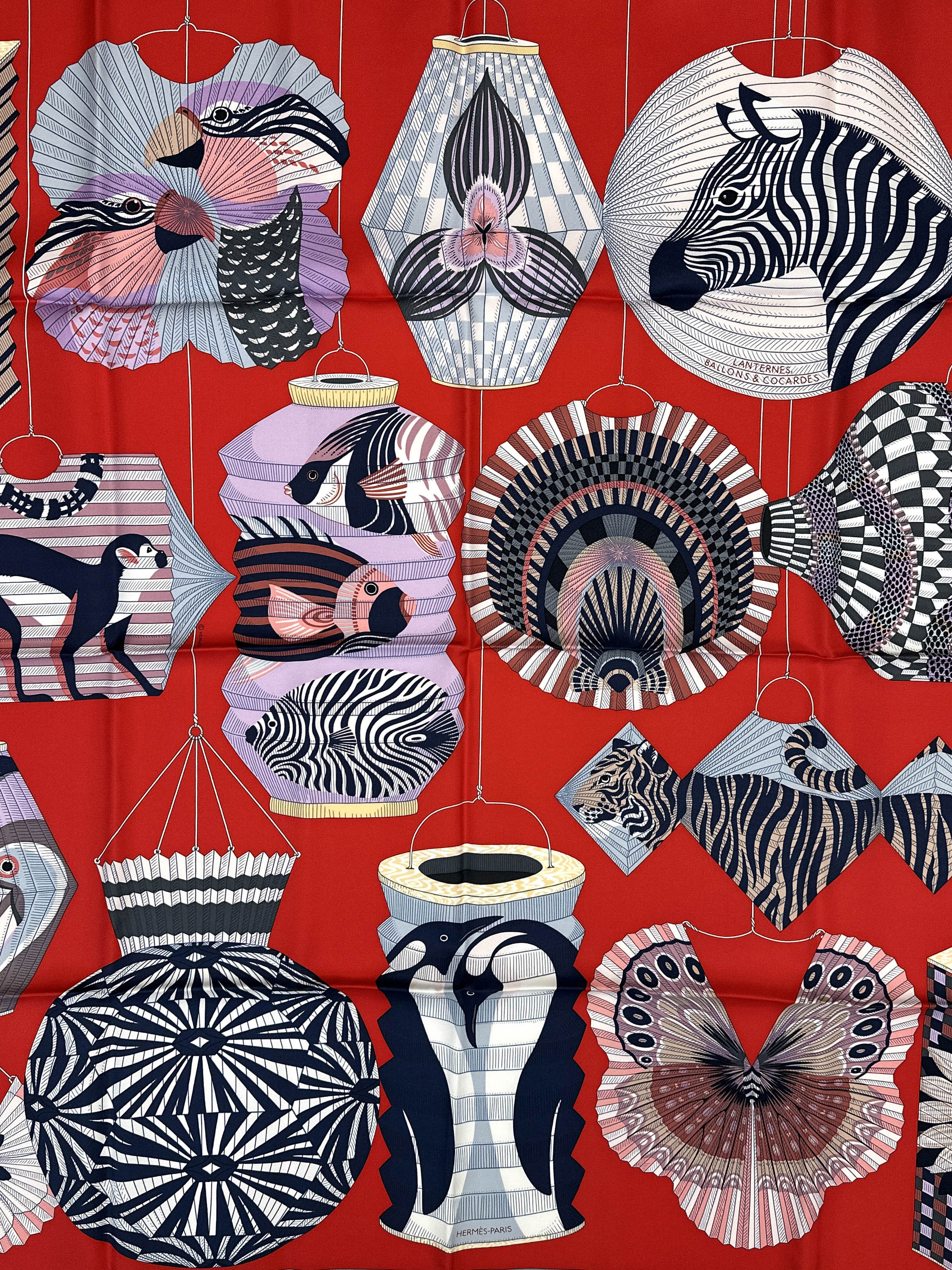 Hermès Lanternes, Ballons et Cocardes 90