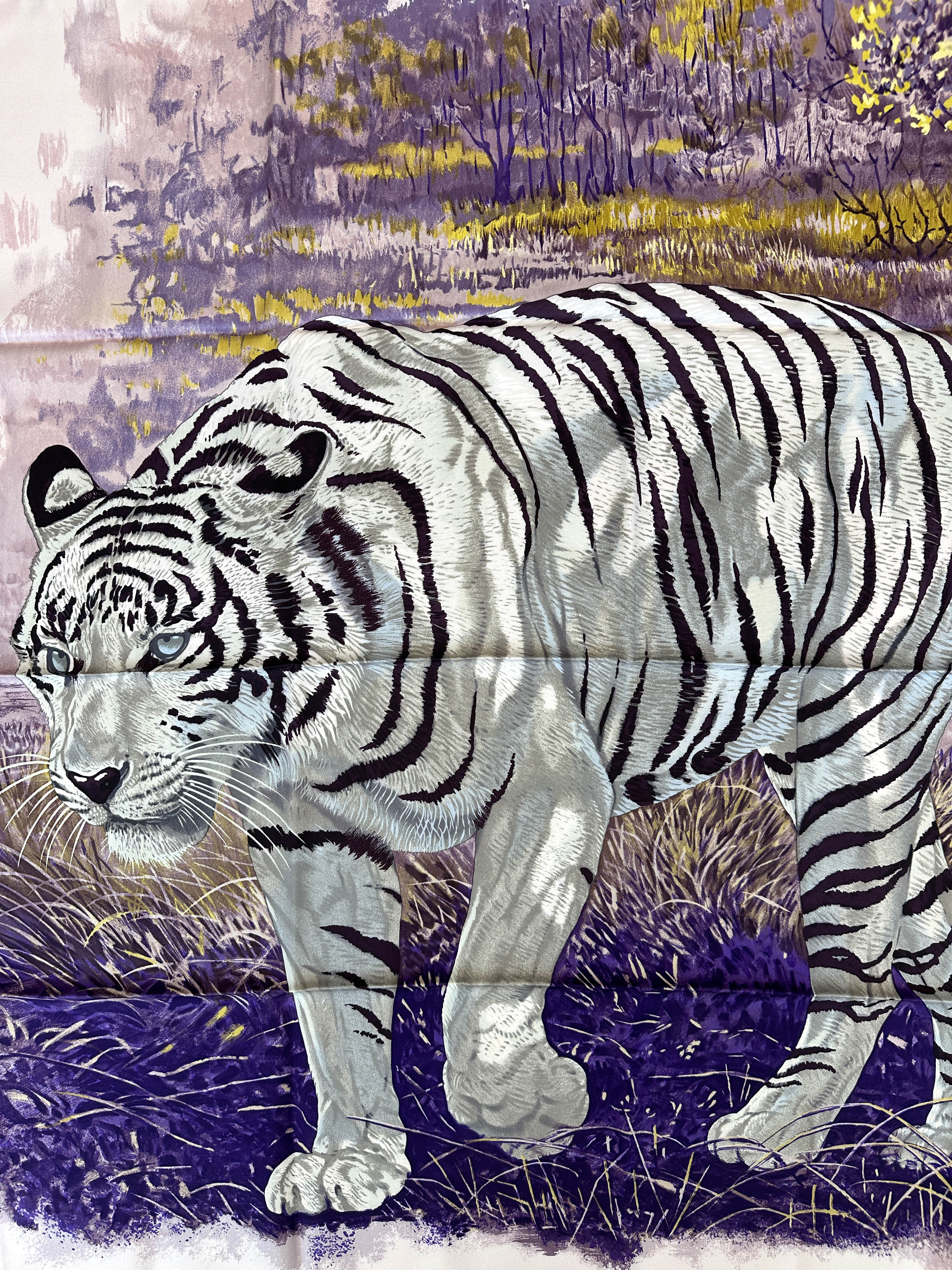 Hermès Tigre du Bengale 90