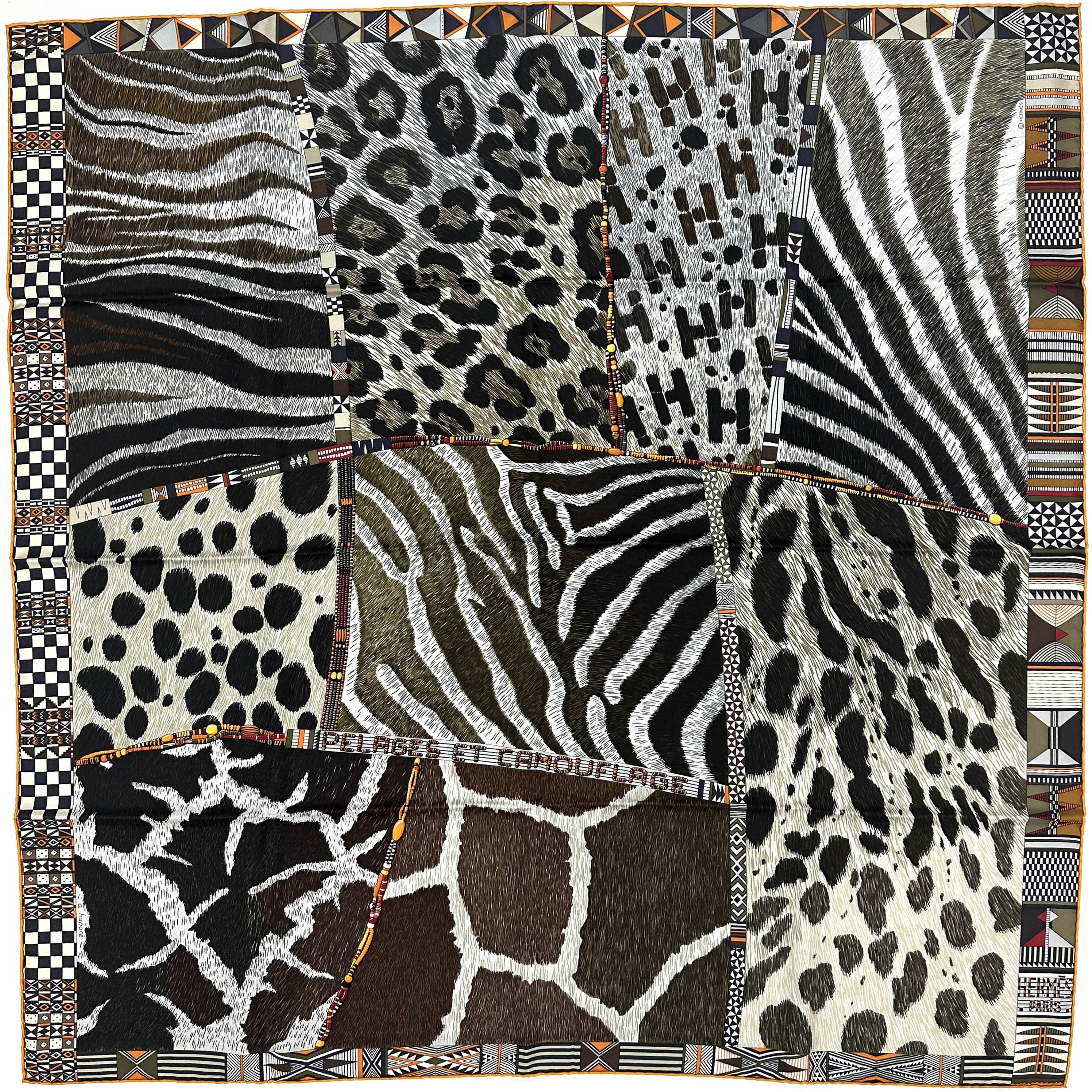 Hermès Pelages et Camouflage 90