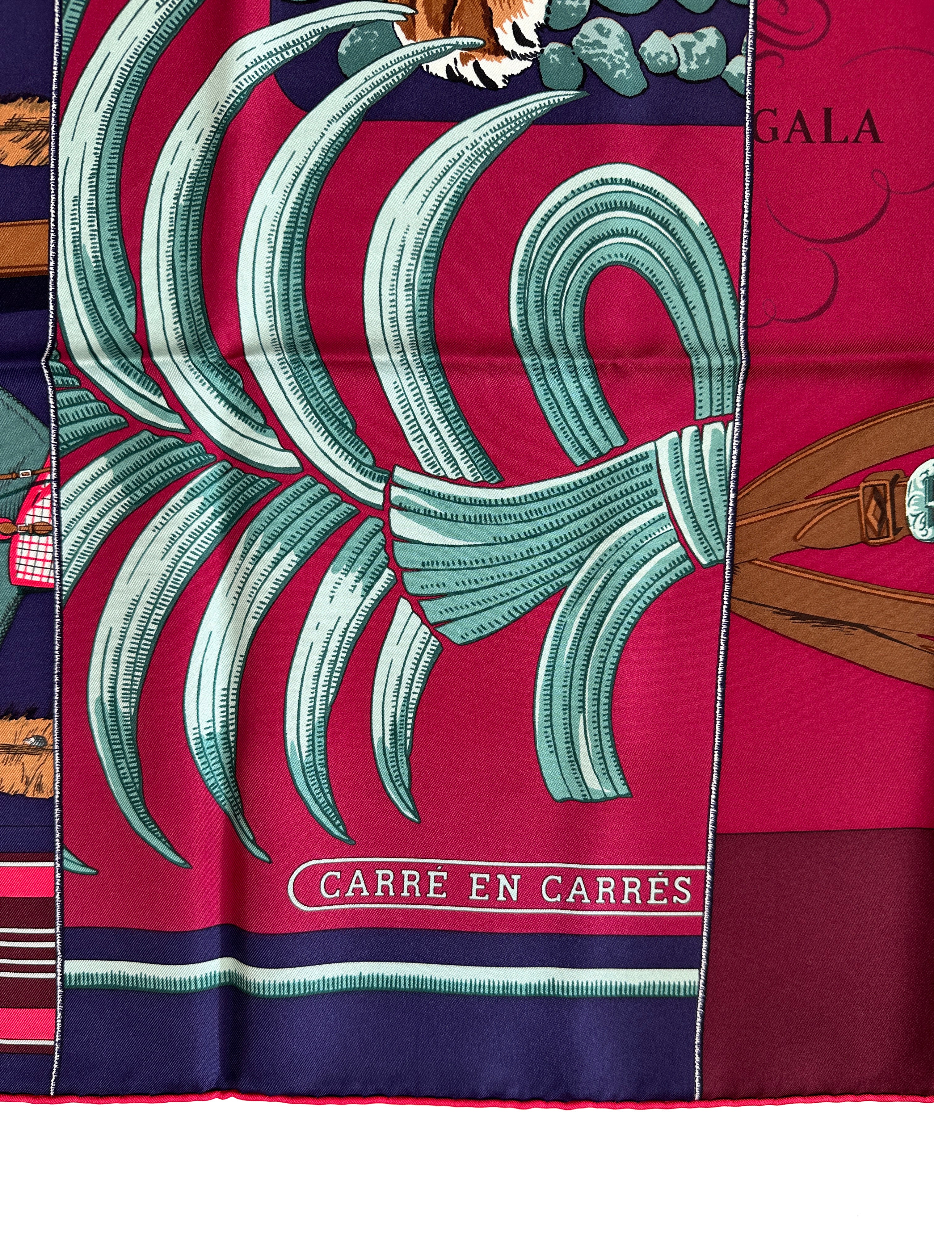 Hermès Carré en Carrés 90