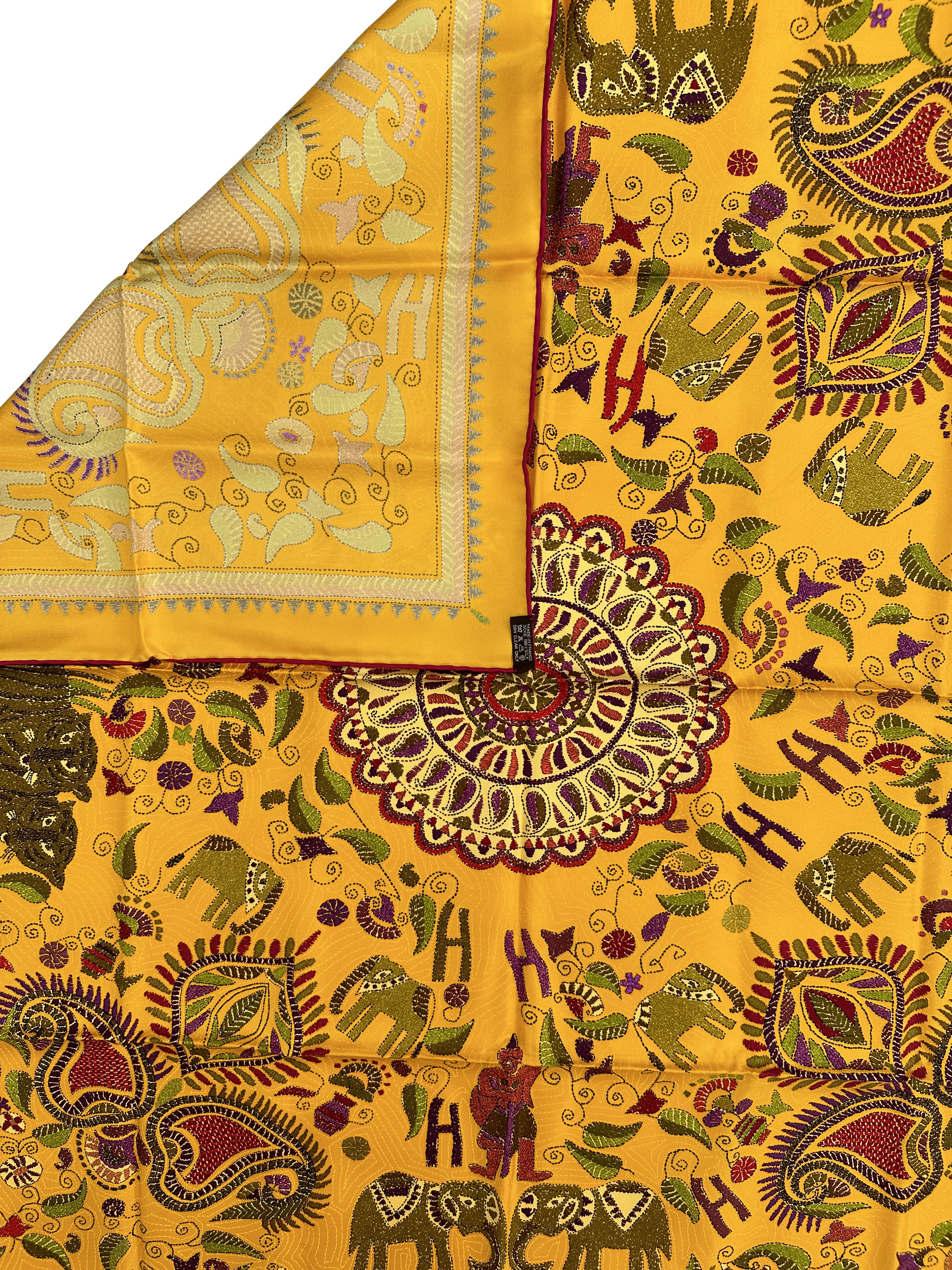 Hermès Carré Kantha 90