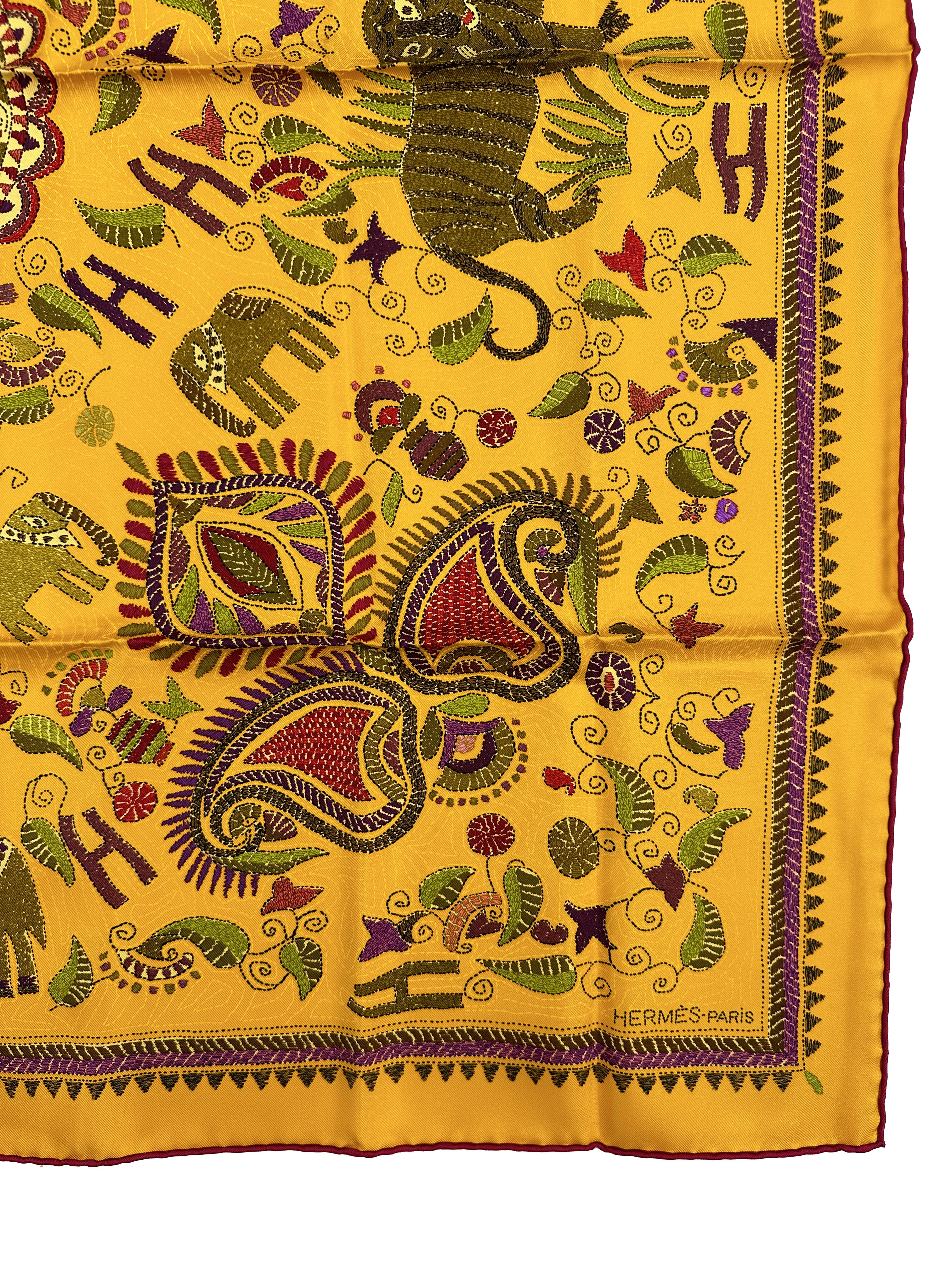 Hermès Carré Kantha 90