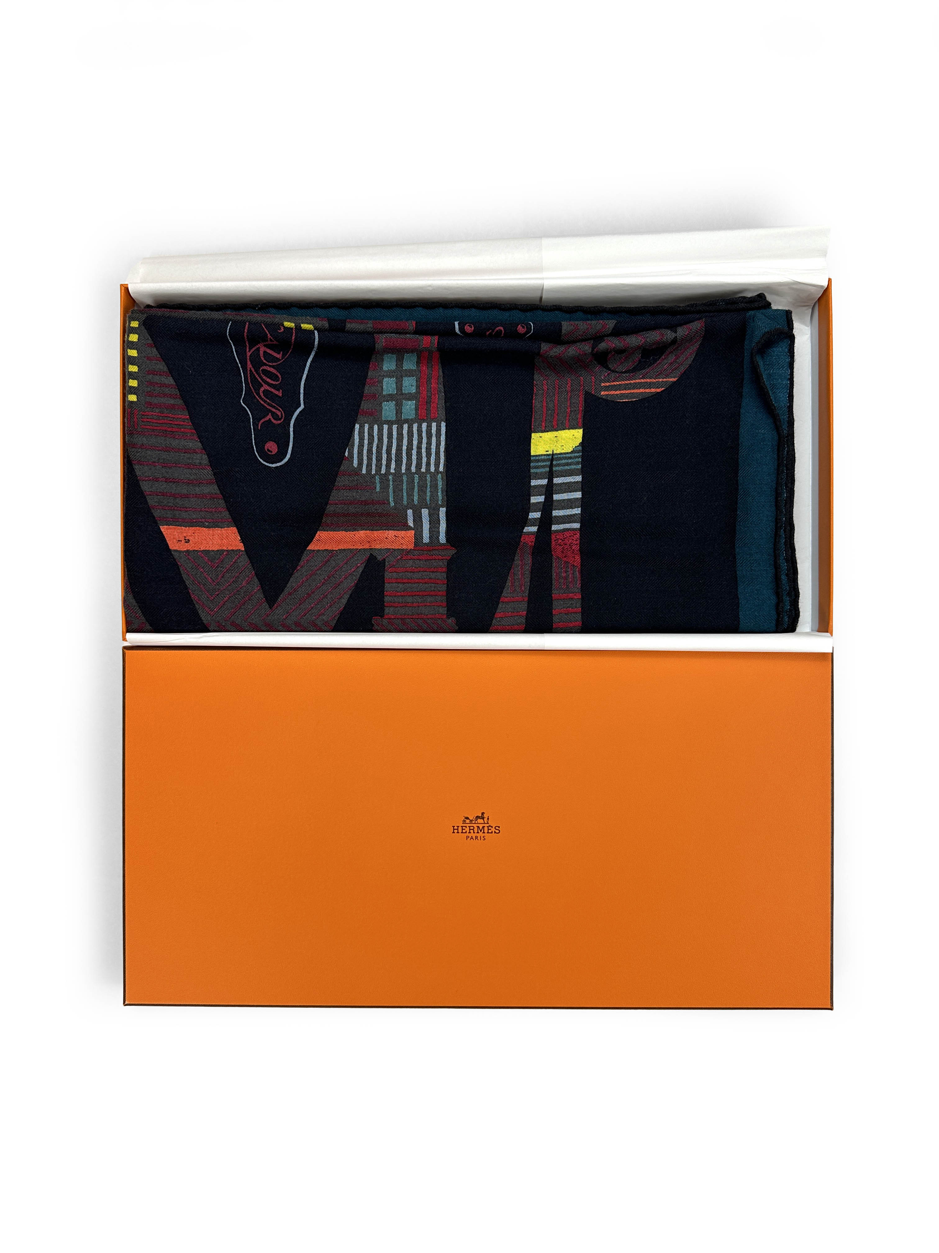 Hermès Cavalcadour Cashmere Silk 140