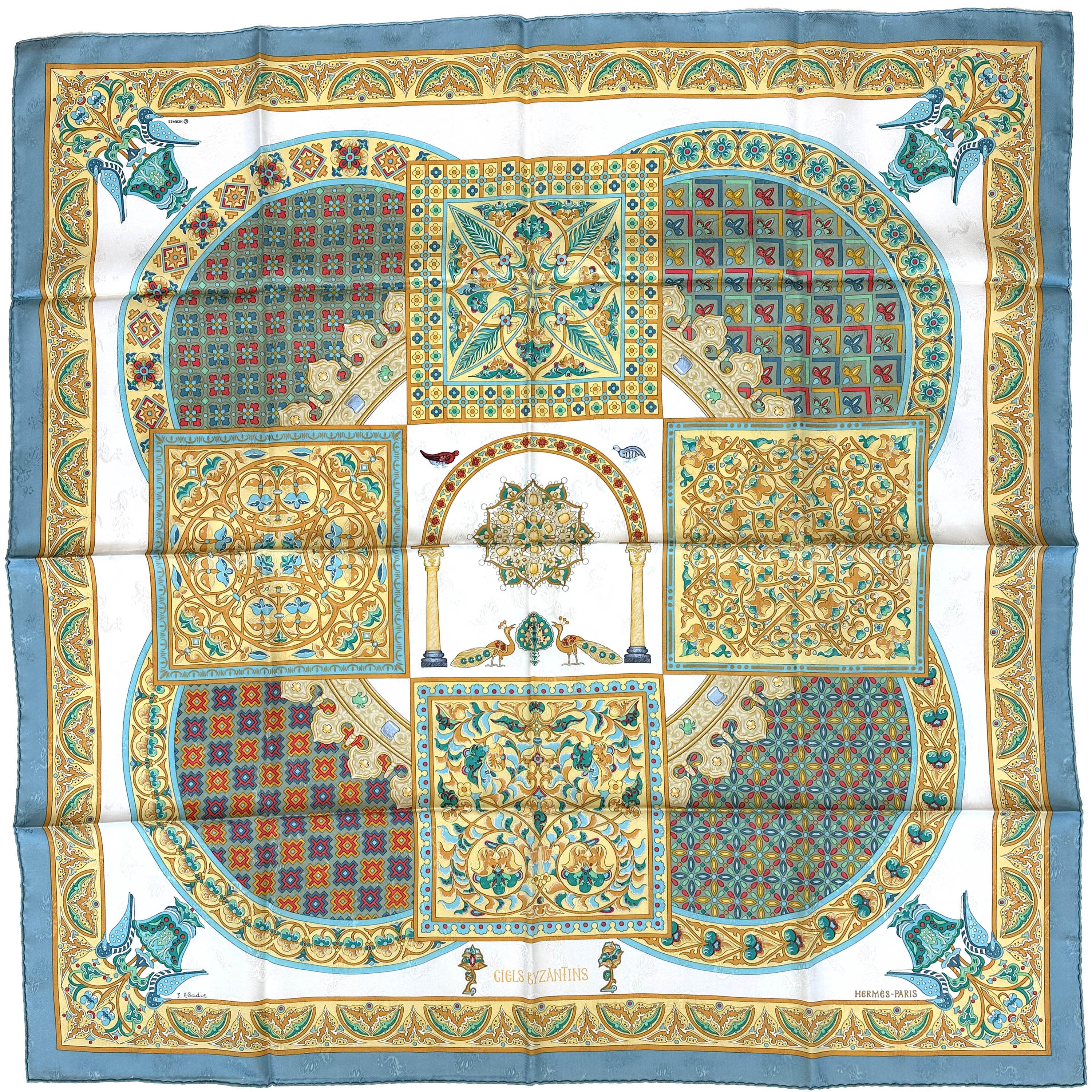 Hermès Ciels Byzantins Jacquard 90