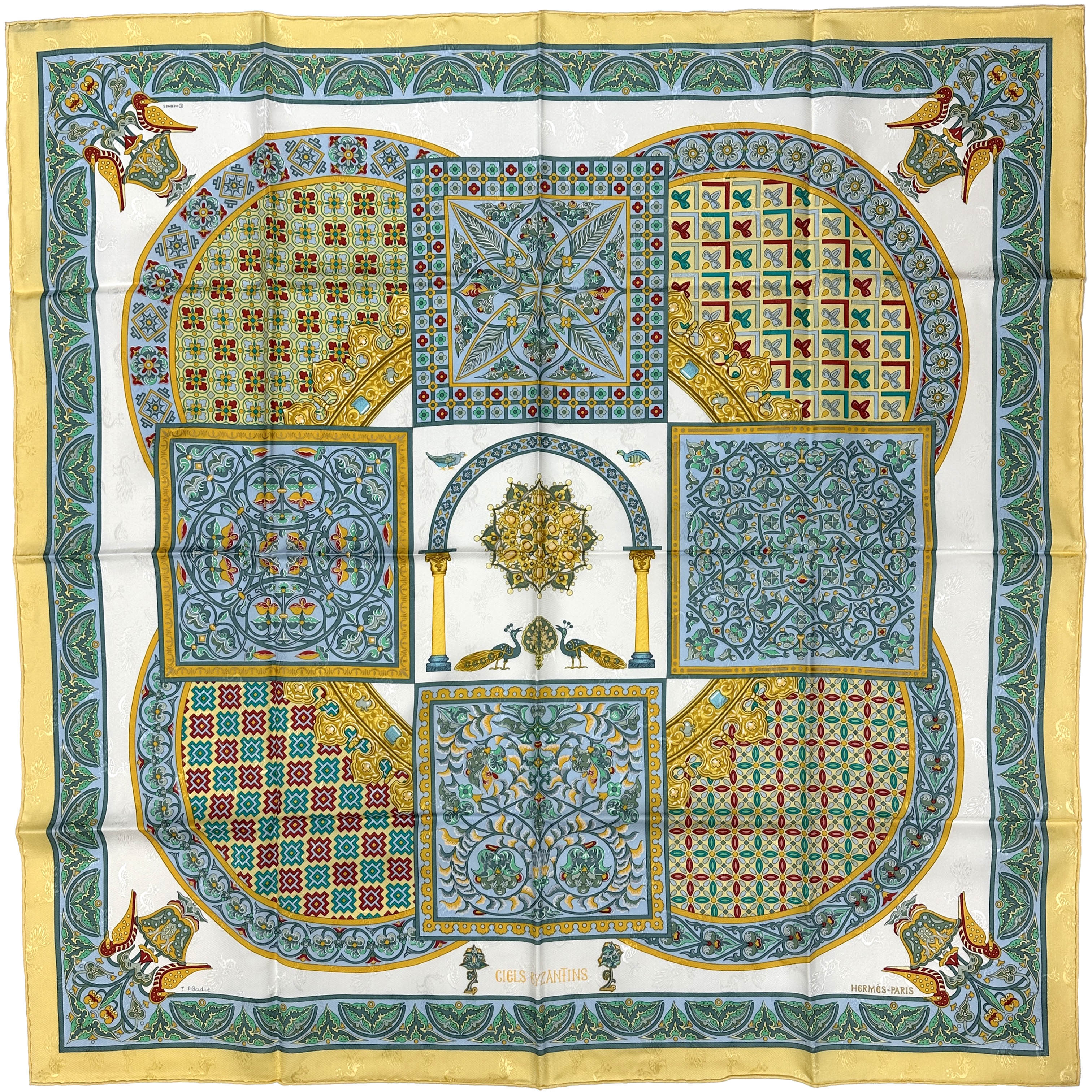 Hermès Ciels Byzantins Jacquard 90