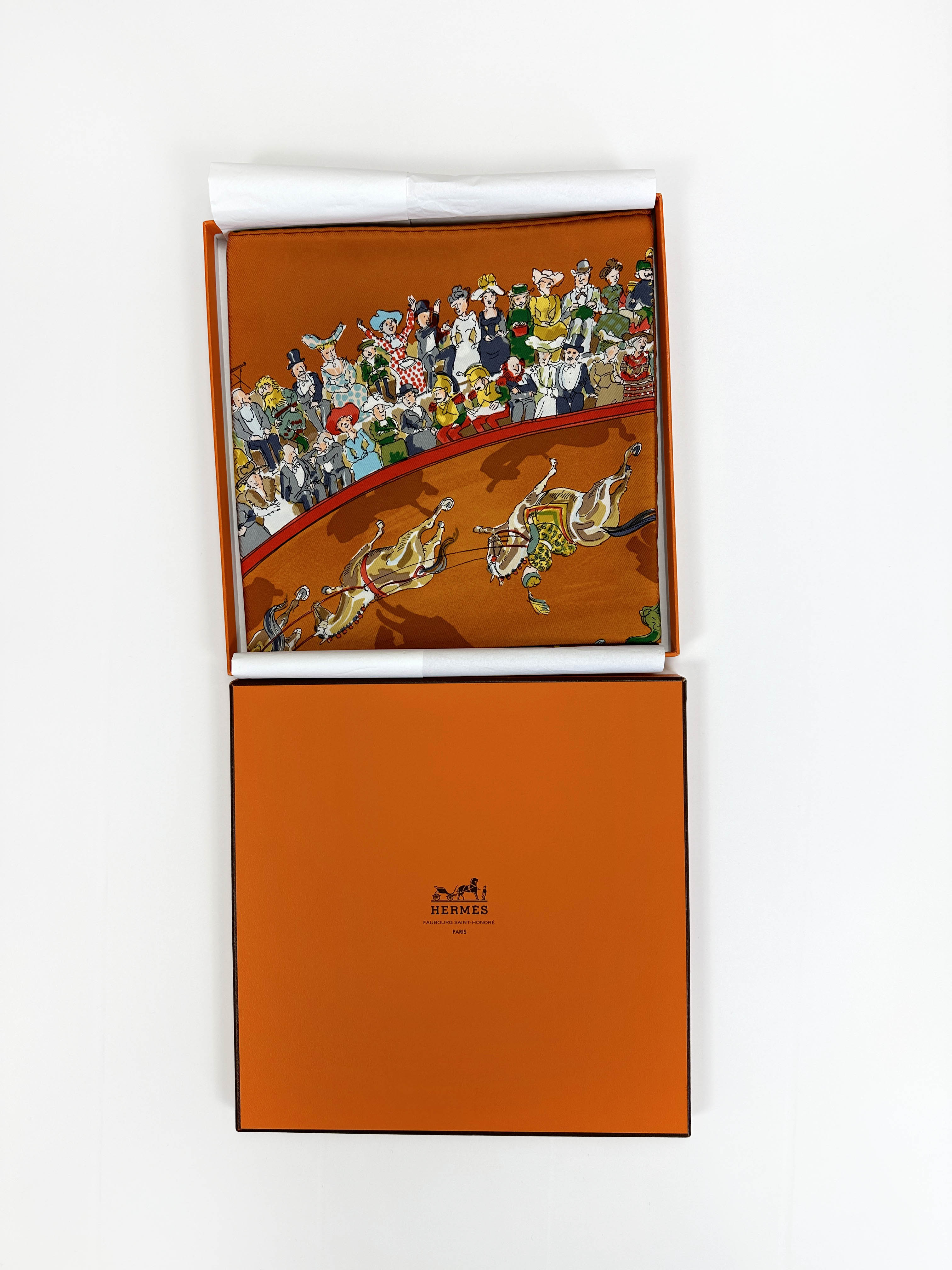 Hermès Le Cirque Molier 90