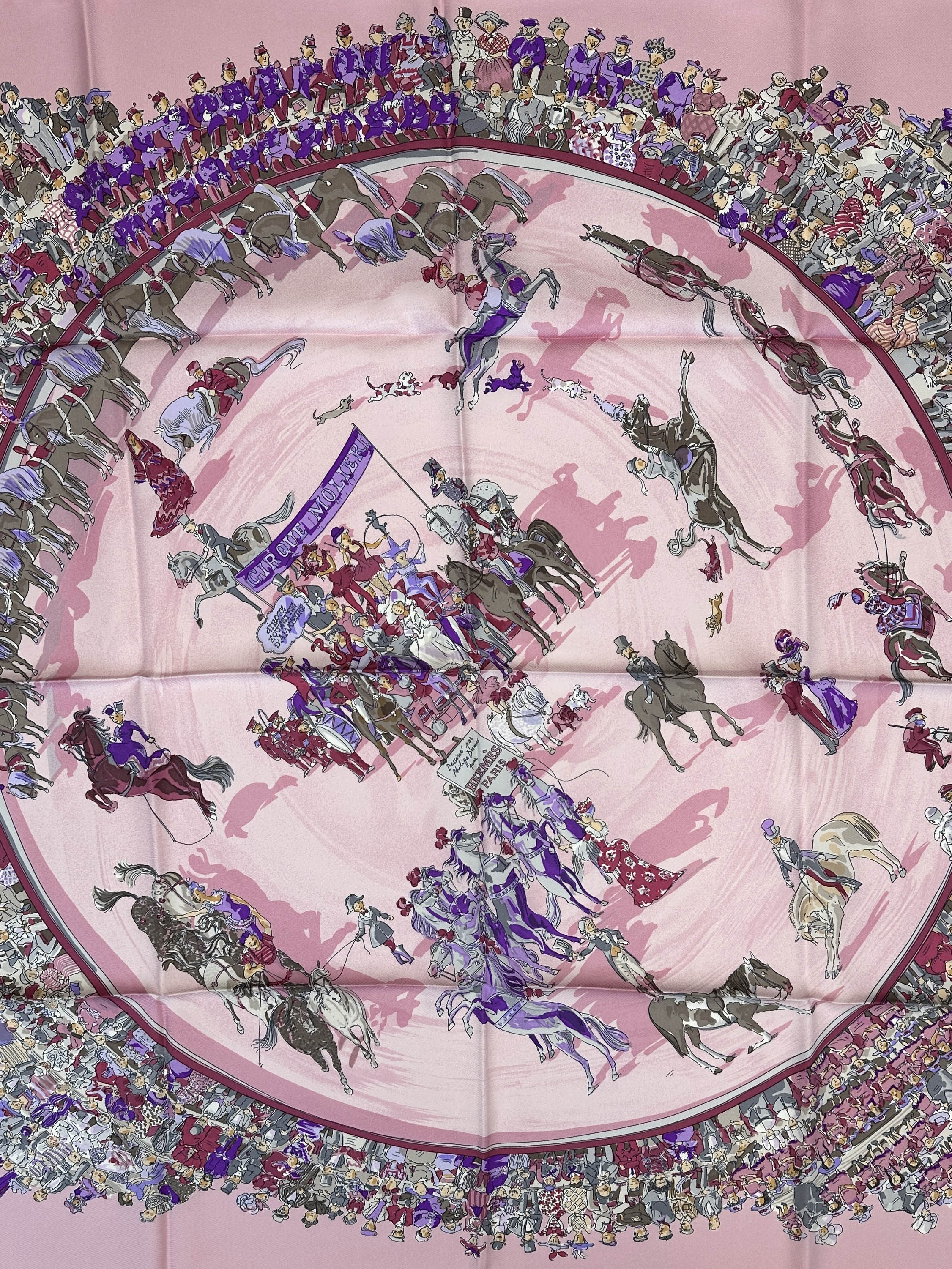Hermès Le Cirque Molier 90