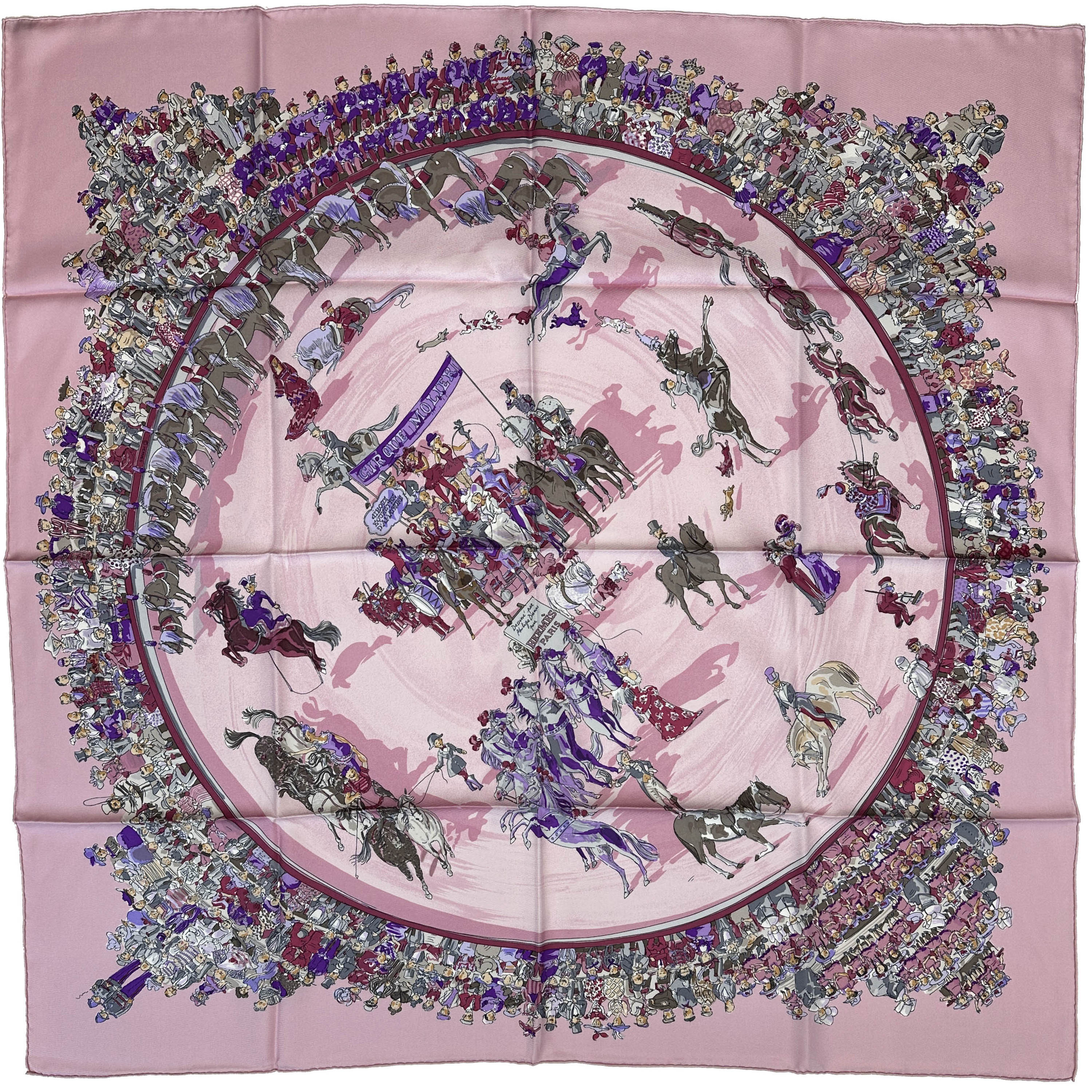 Hermès Le Cirque Molier 90