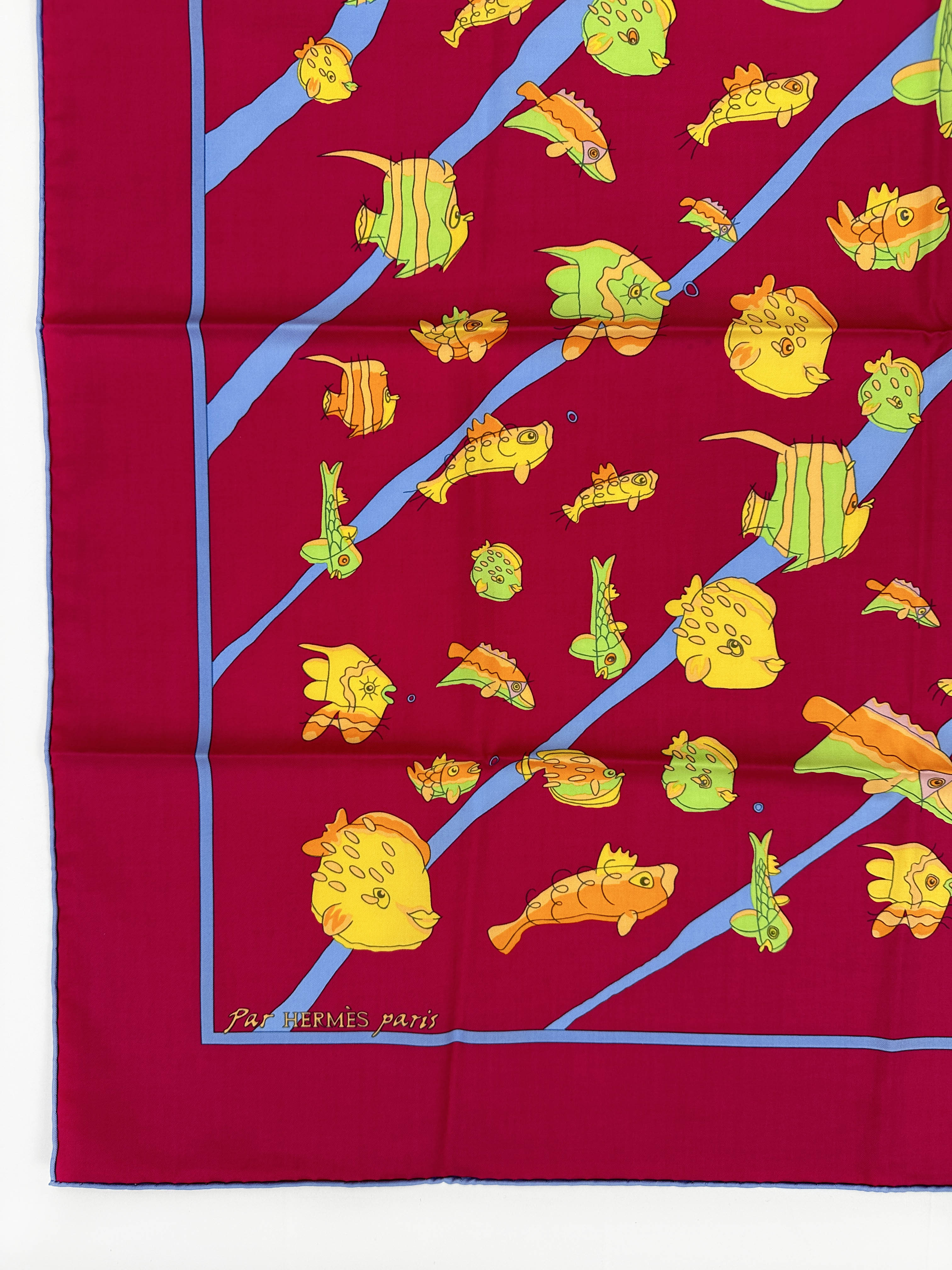 Hermès Au Clair de la Mer Cotton 70