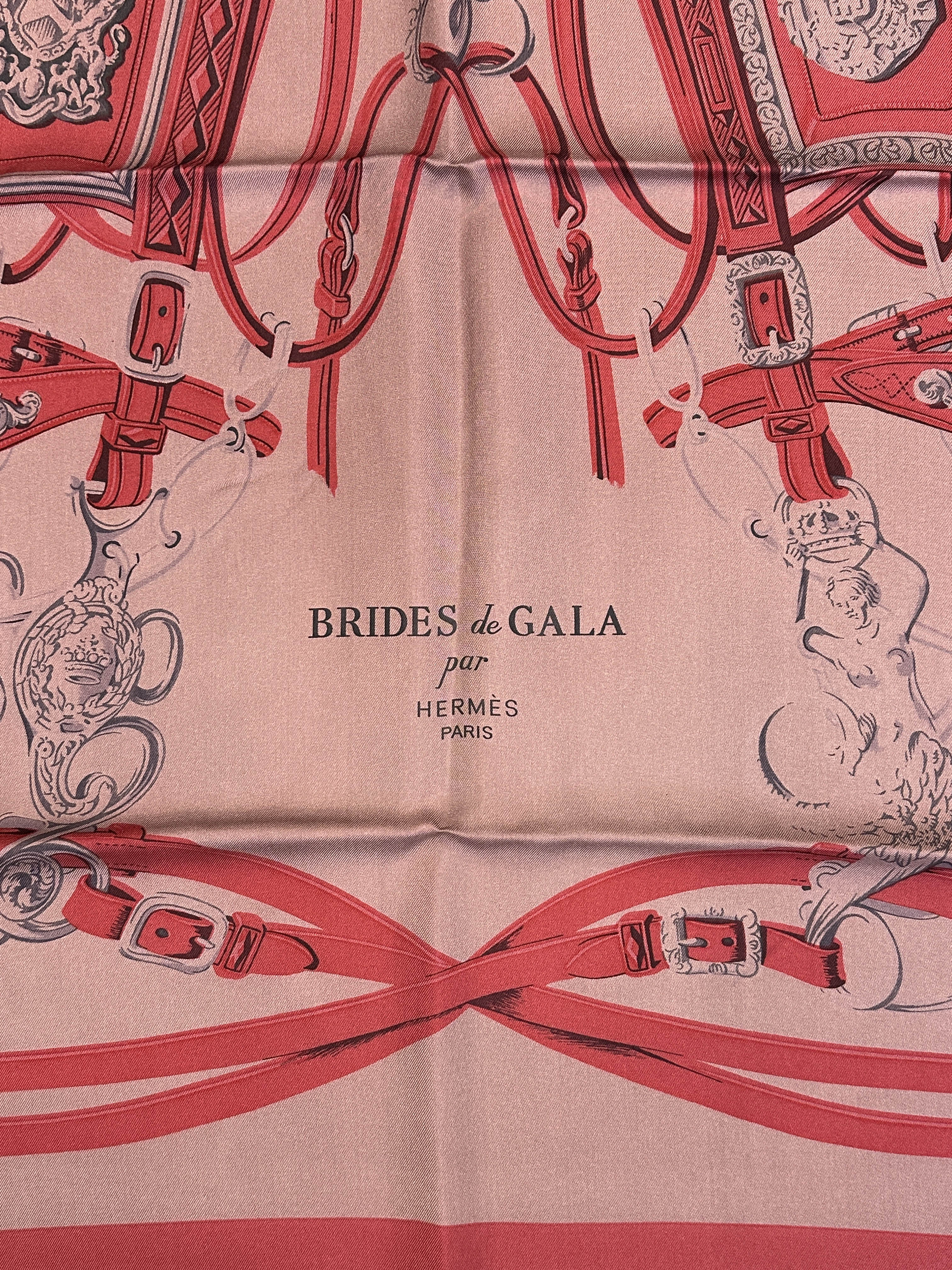 Hermès Brides de Gala Dip Dye 90