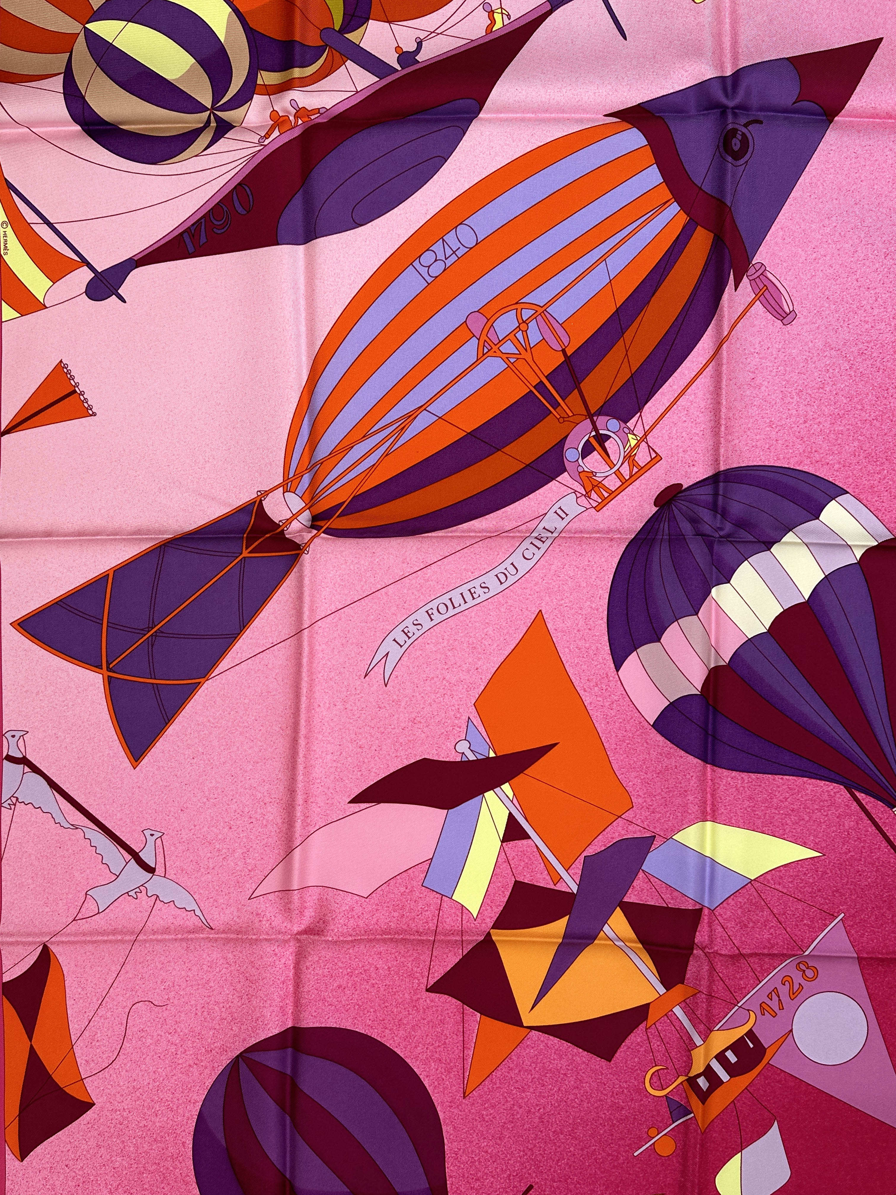 Hermès Folies du Ciel 90