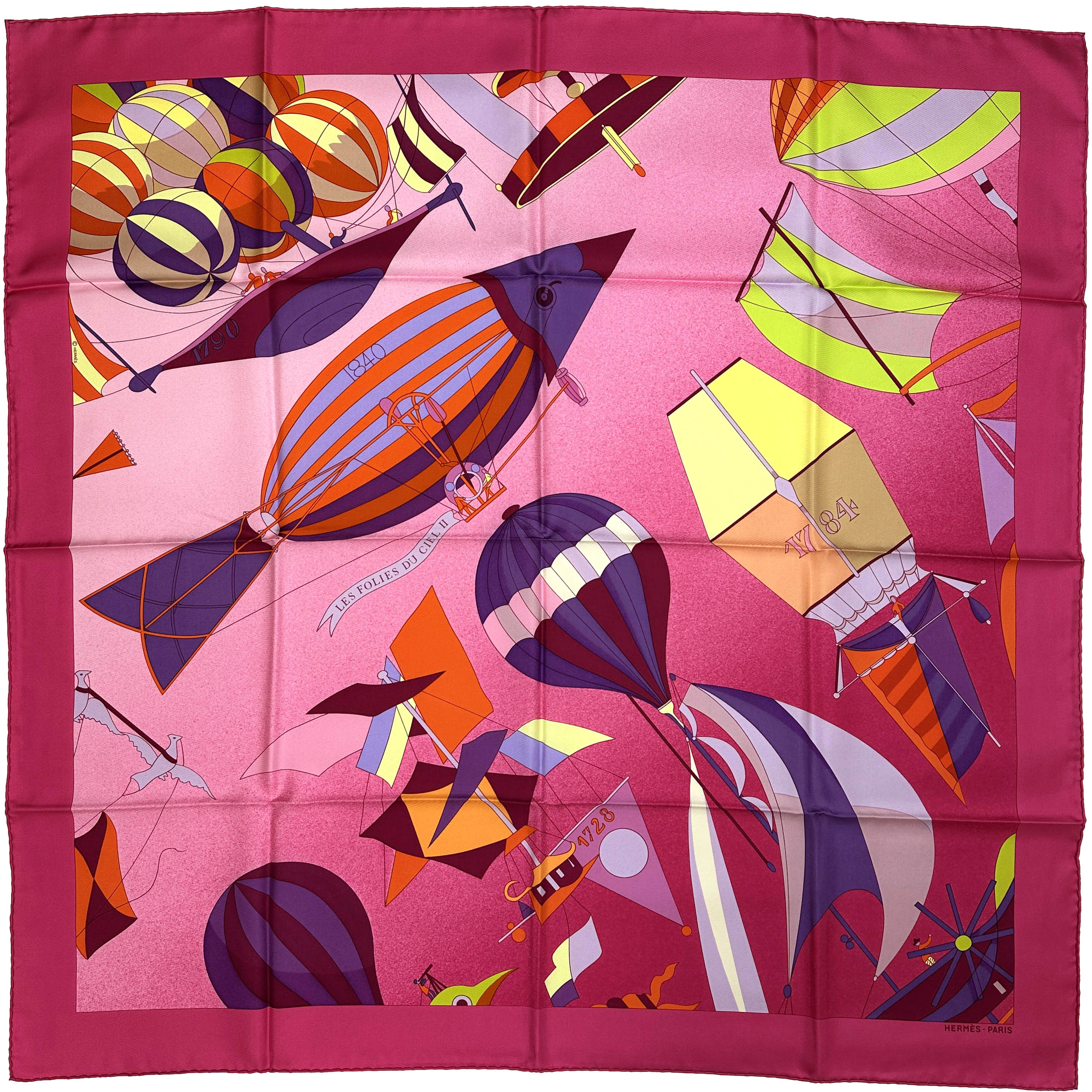 Hermès Folies du Ciel 90