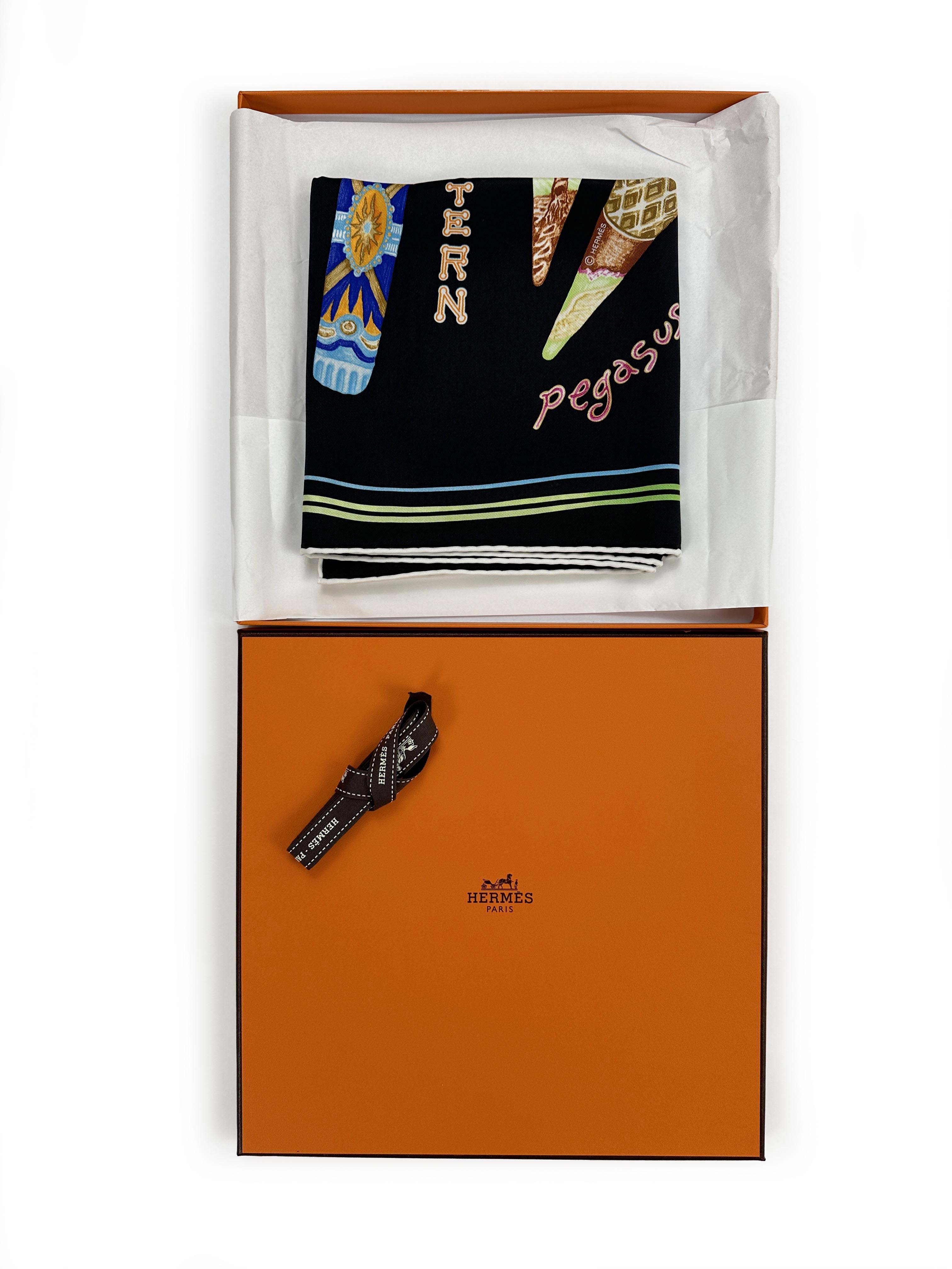 Funny Ice Cream scarf 70 | Hermès Mainland China
