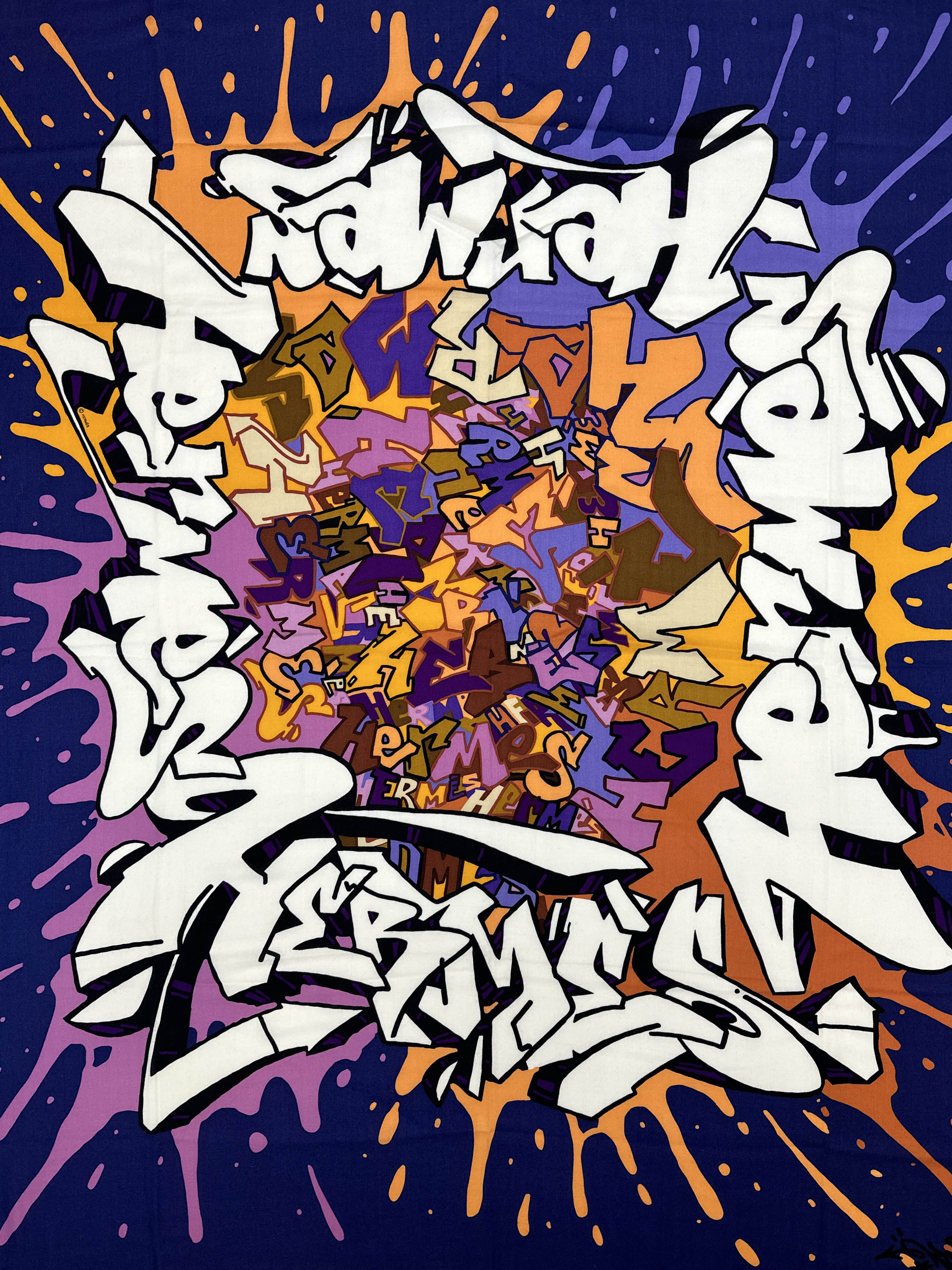 Hermès Graff Cashmere Silk 140