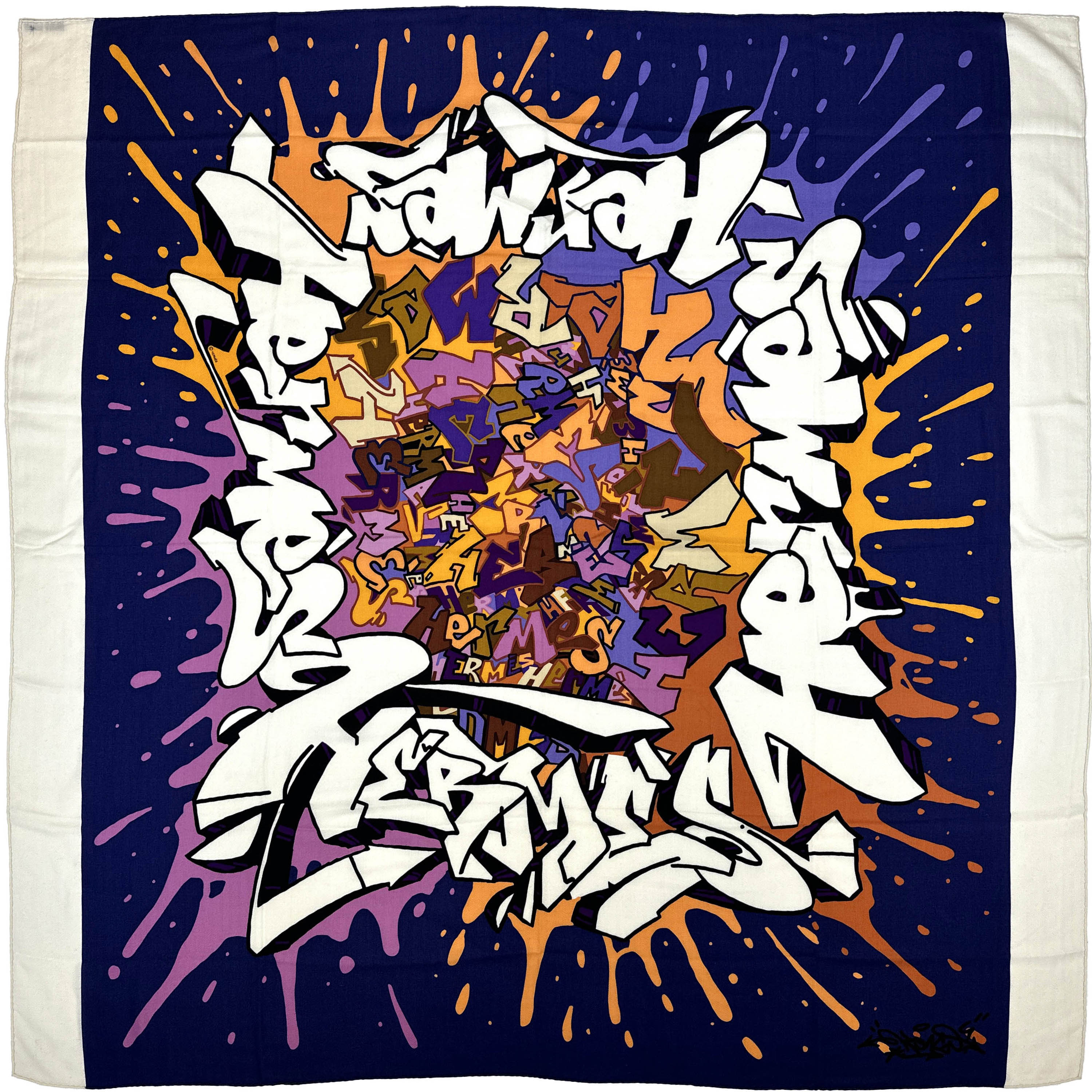 Hermès Graff Cashmere Silk 140