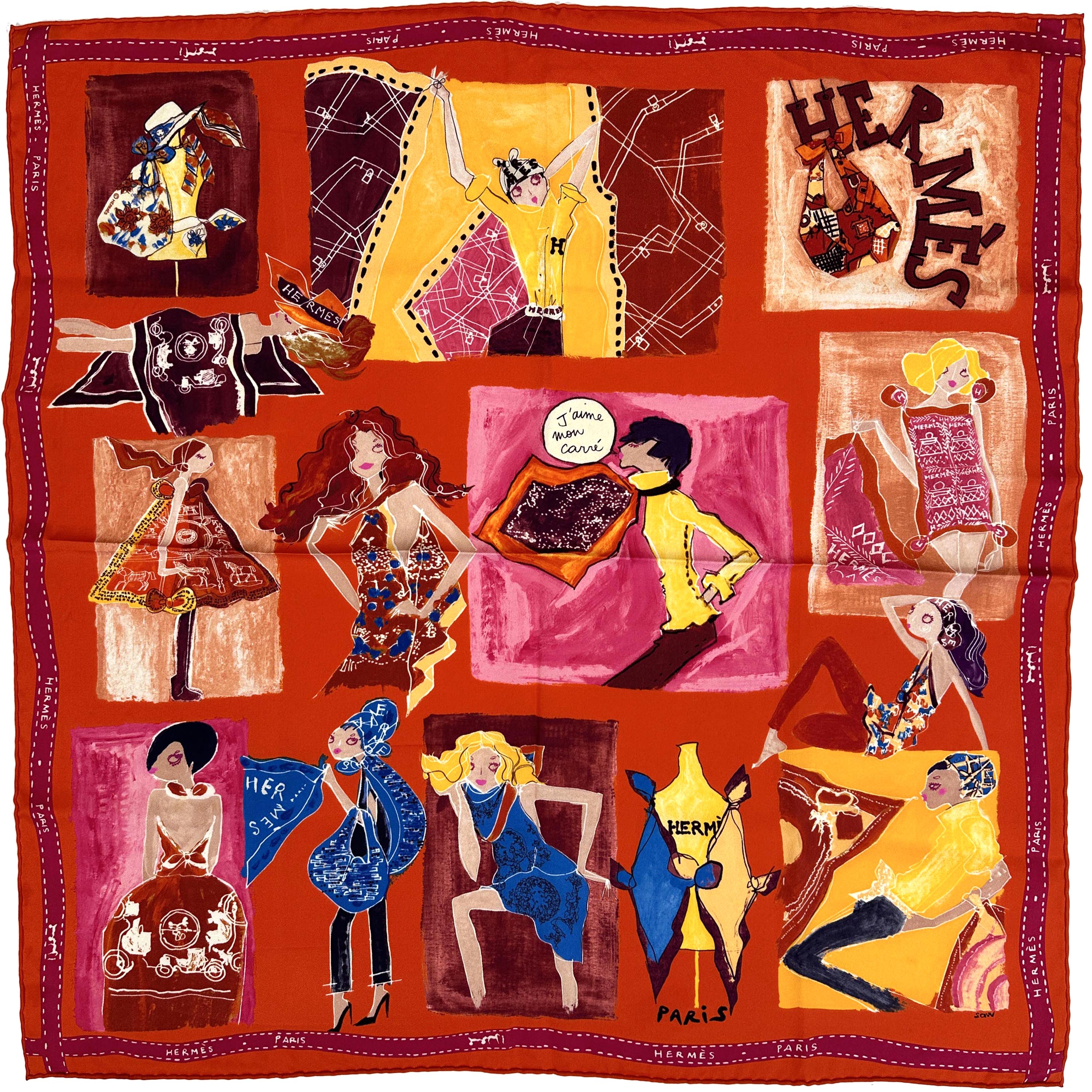 Hermès J'aime Mon Carré 70