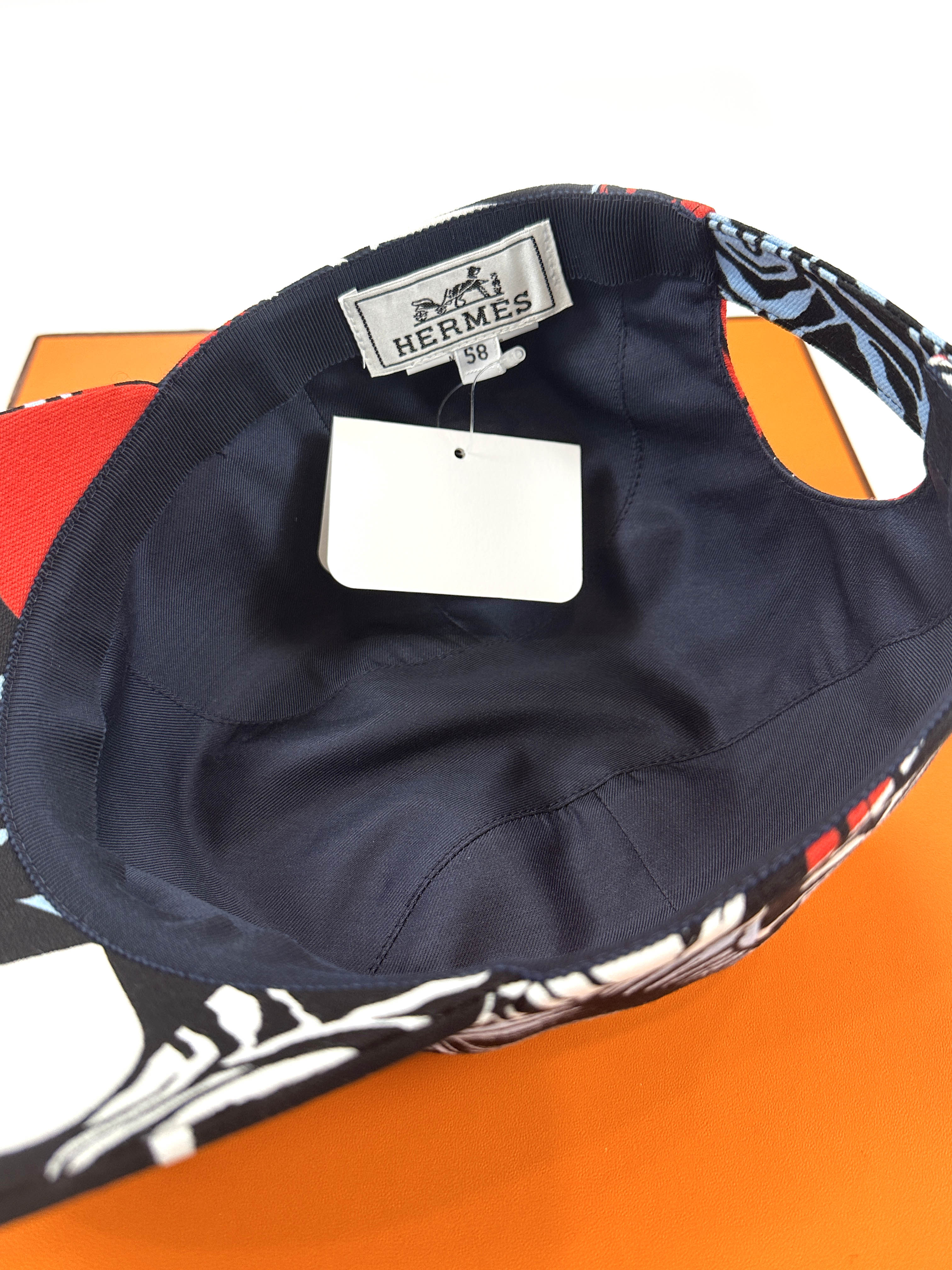Hermès Davis Denim Jungle Love Cap