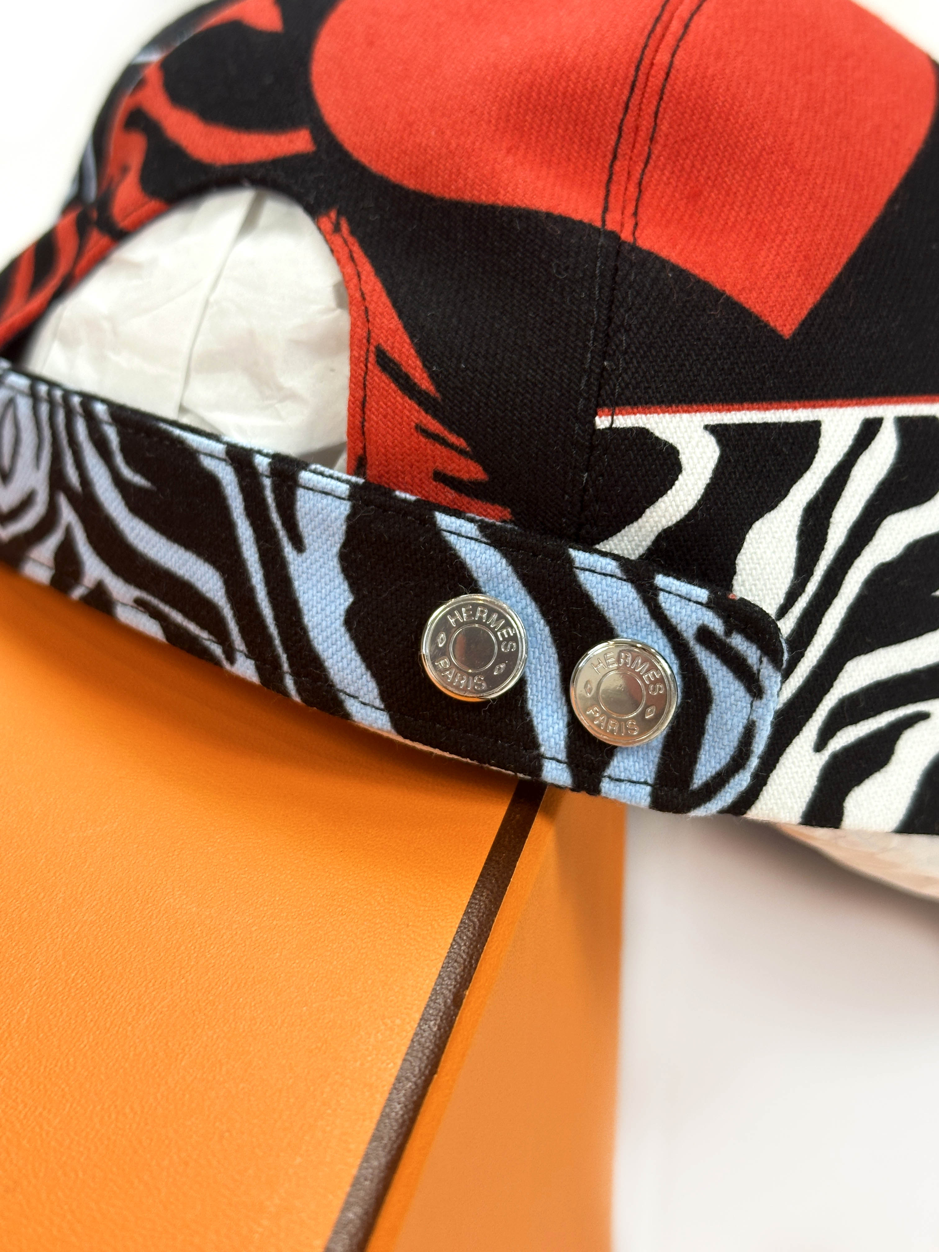 Hermès Davis Denim Jungle Love Cap