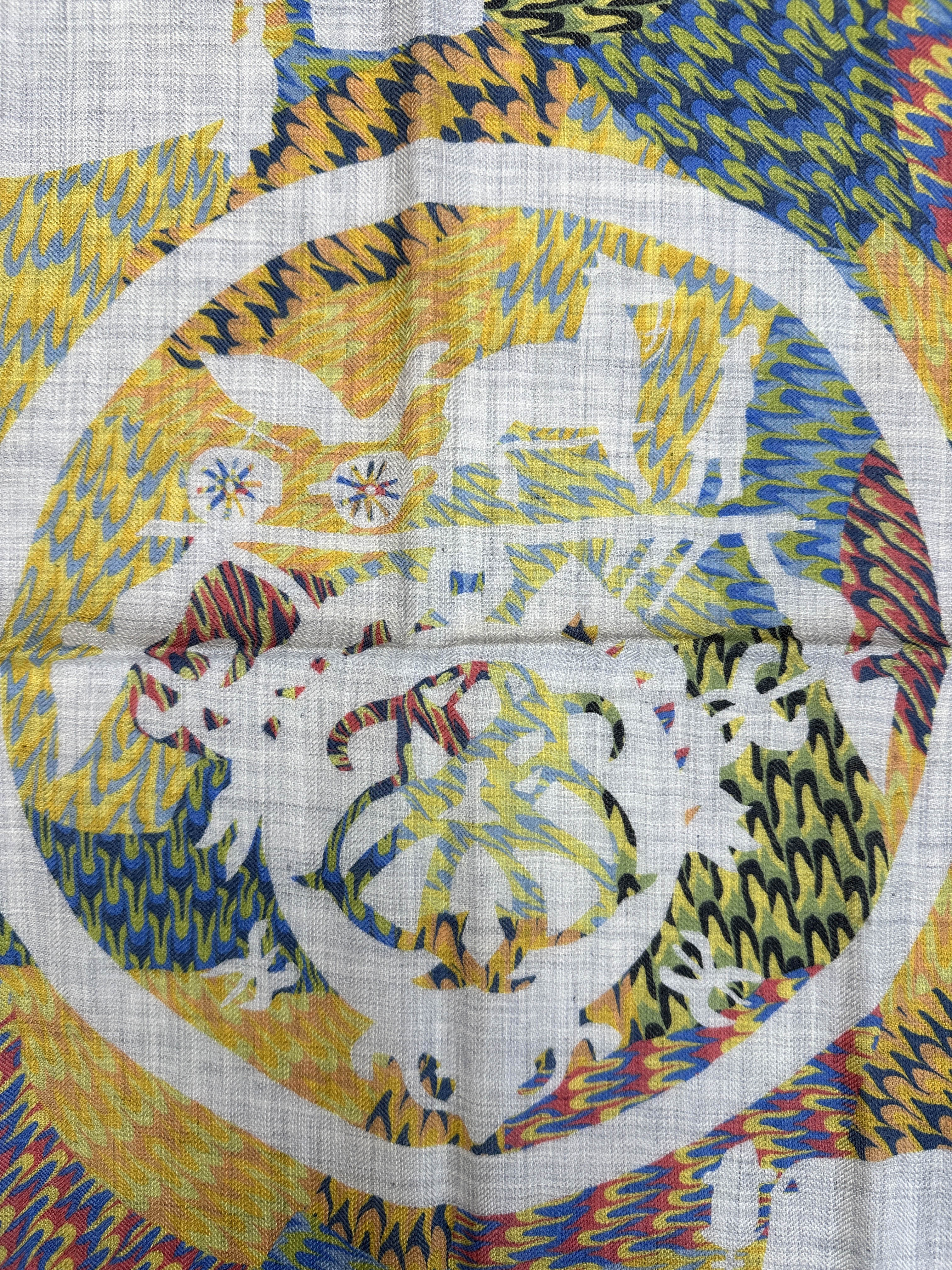 Ex-Libris Marble Cashmere Silk 90