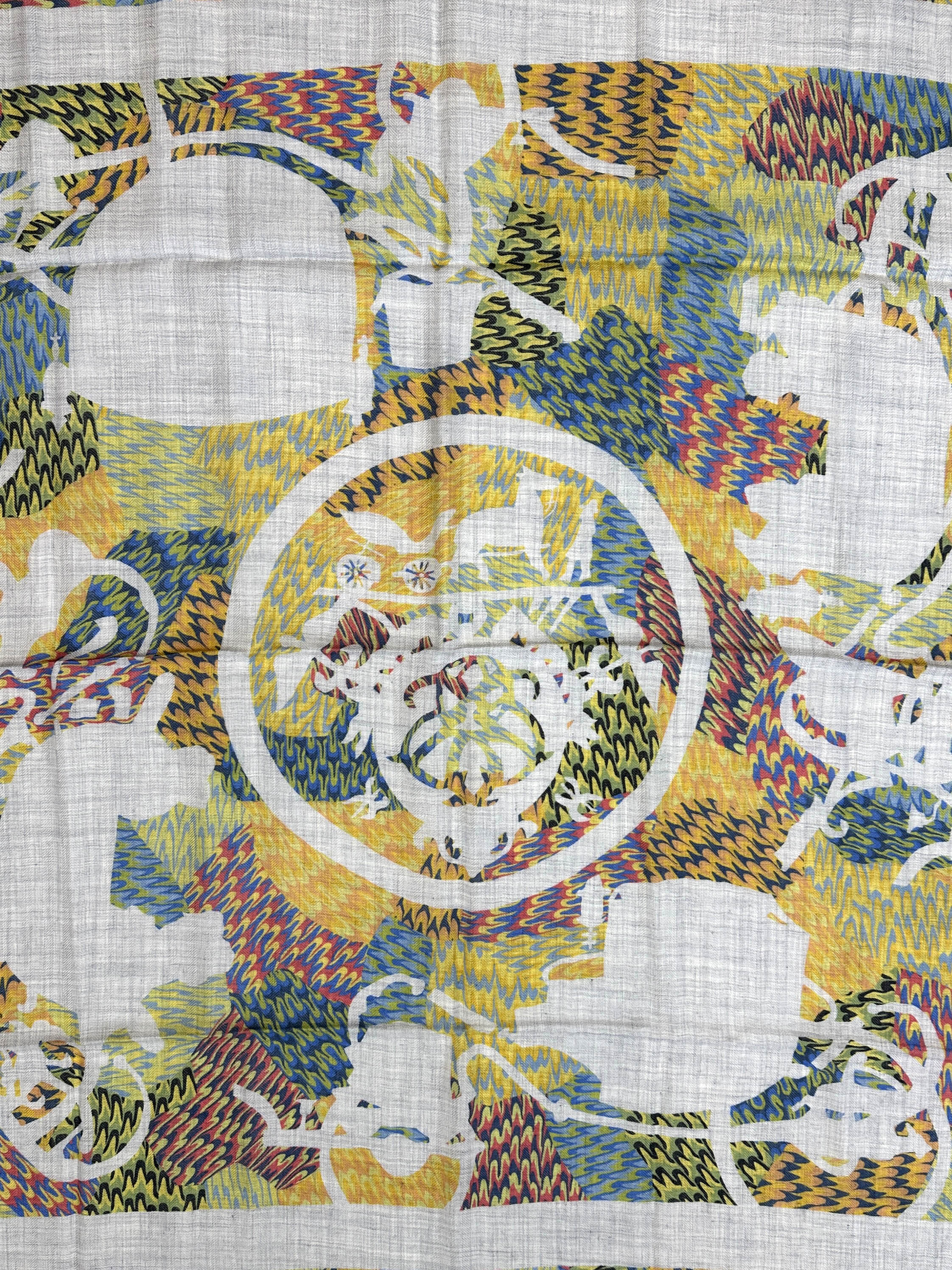 Ex-Libris Marble Cashmere Silk 90