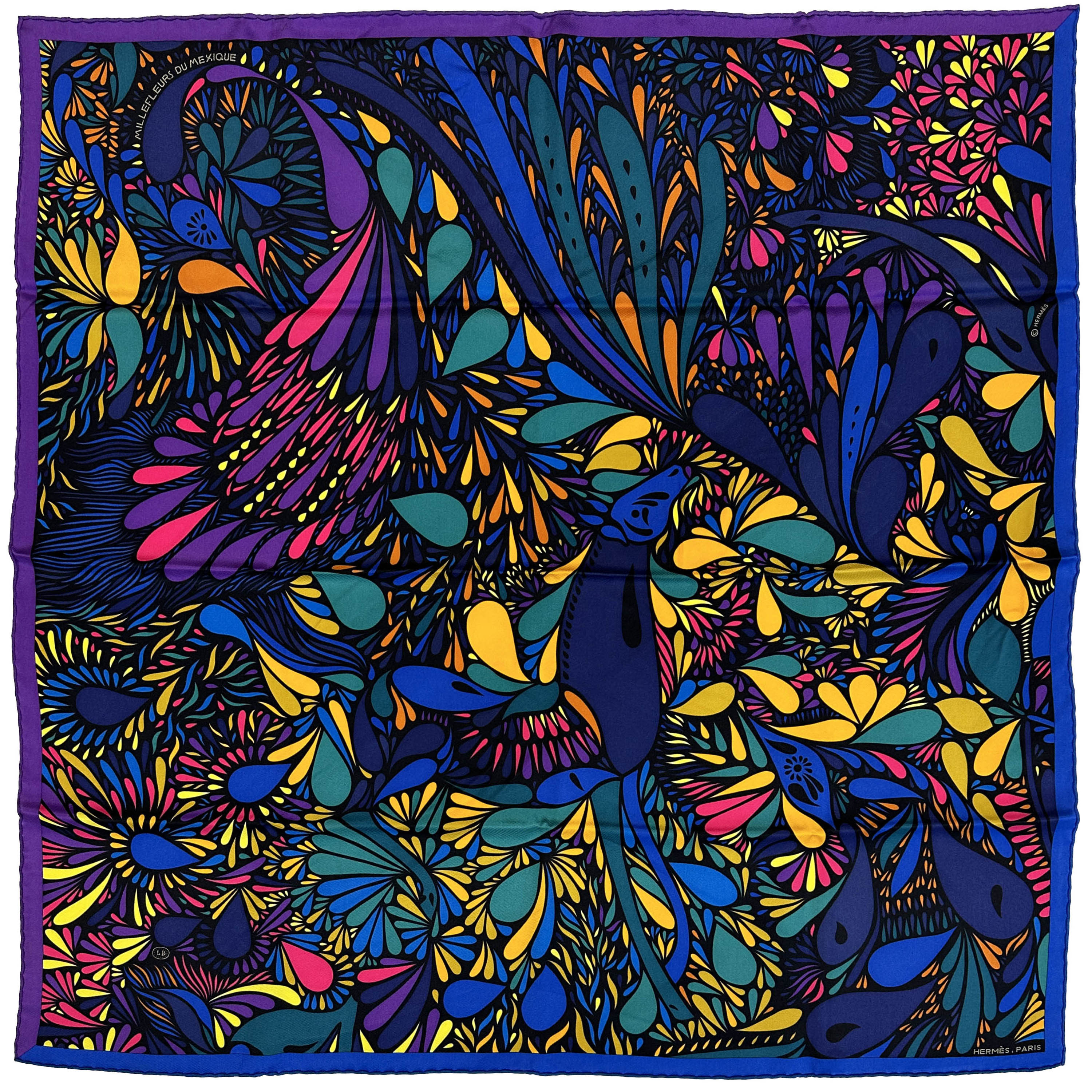 Hermès Millefleurs du Mexique 70