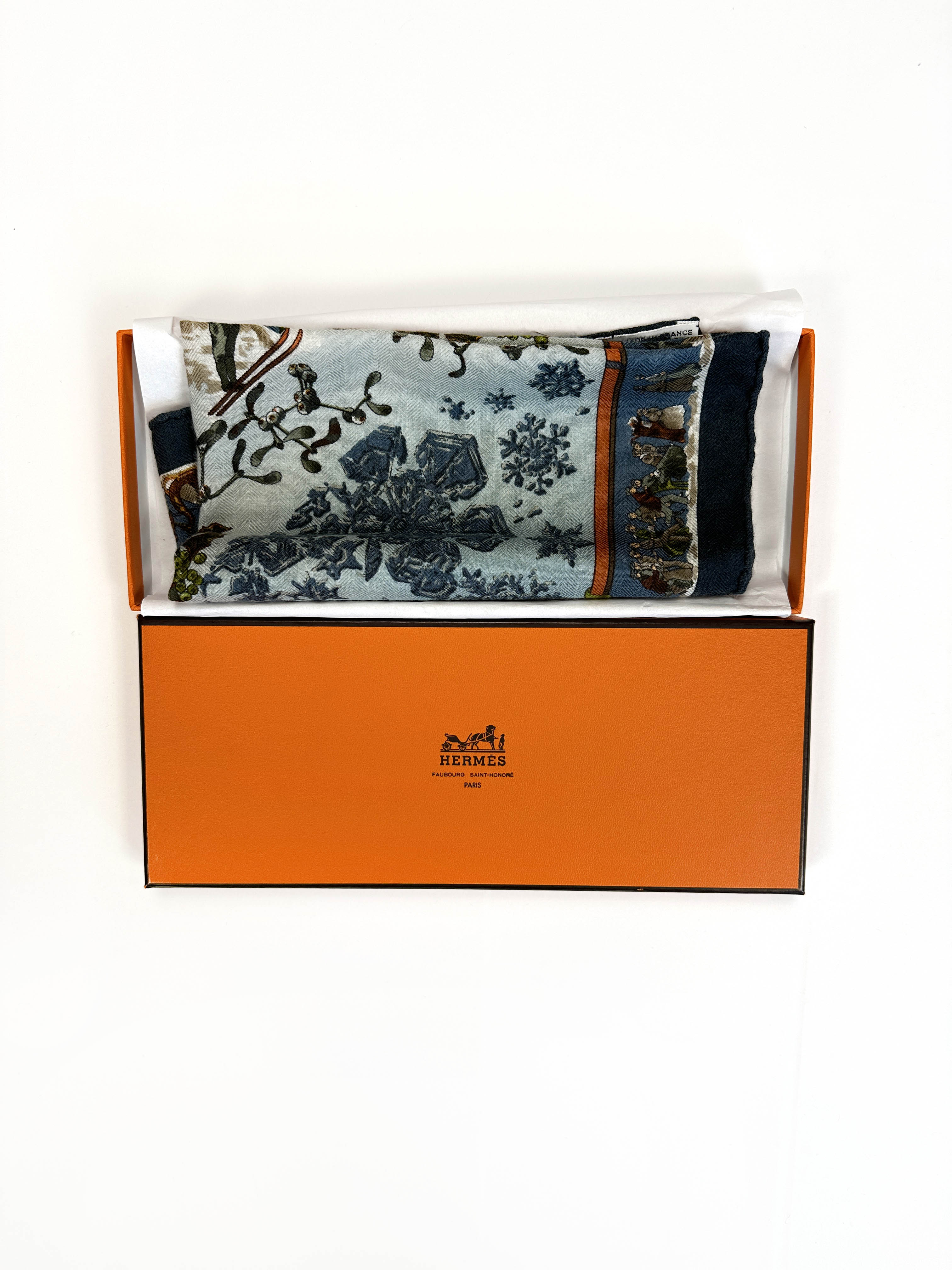 Hermès Neige d'antan Cashmere Silk 45