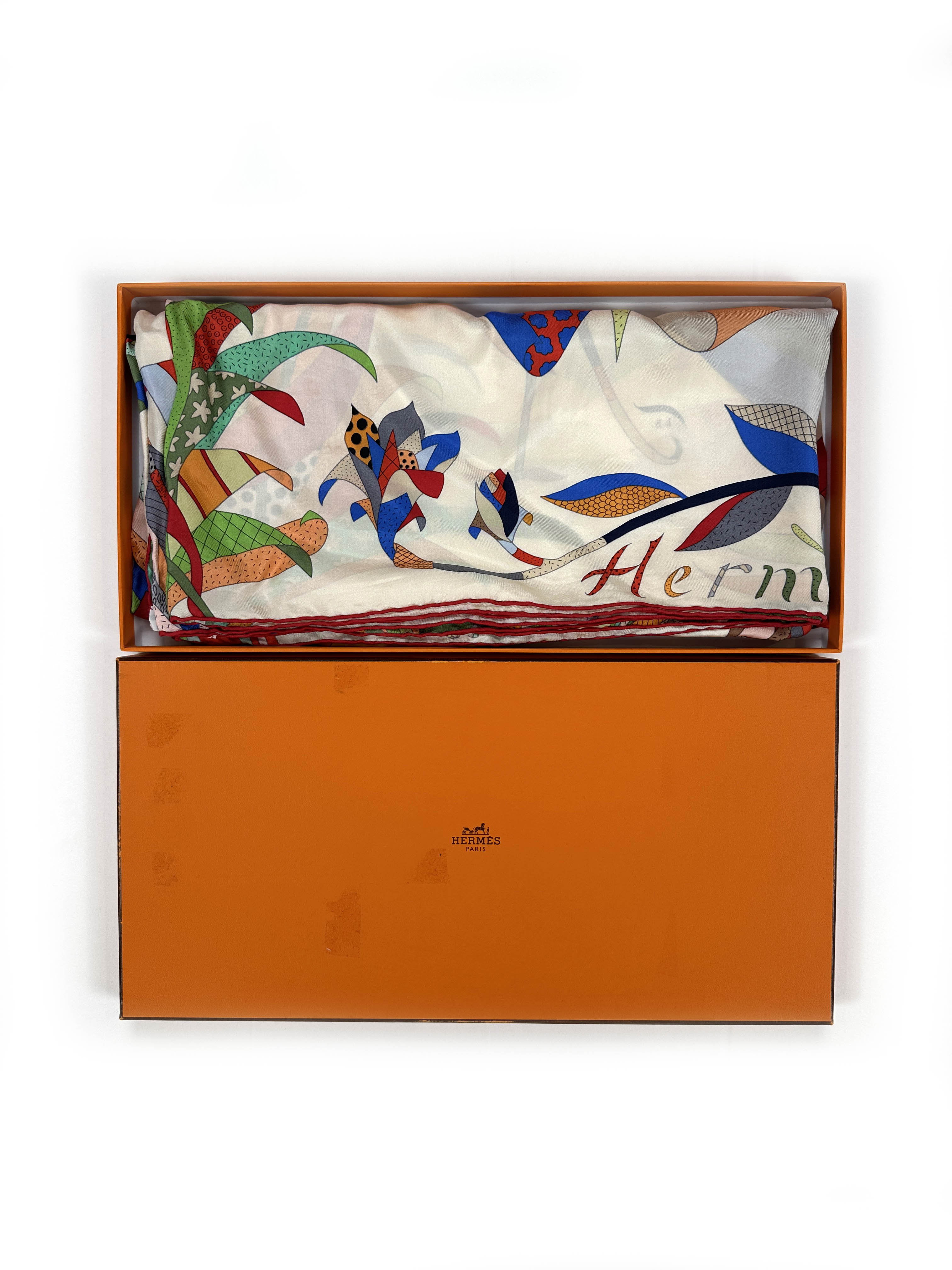 Hermès Paradis de Soie Silk 140