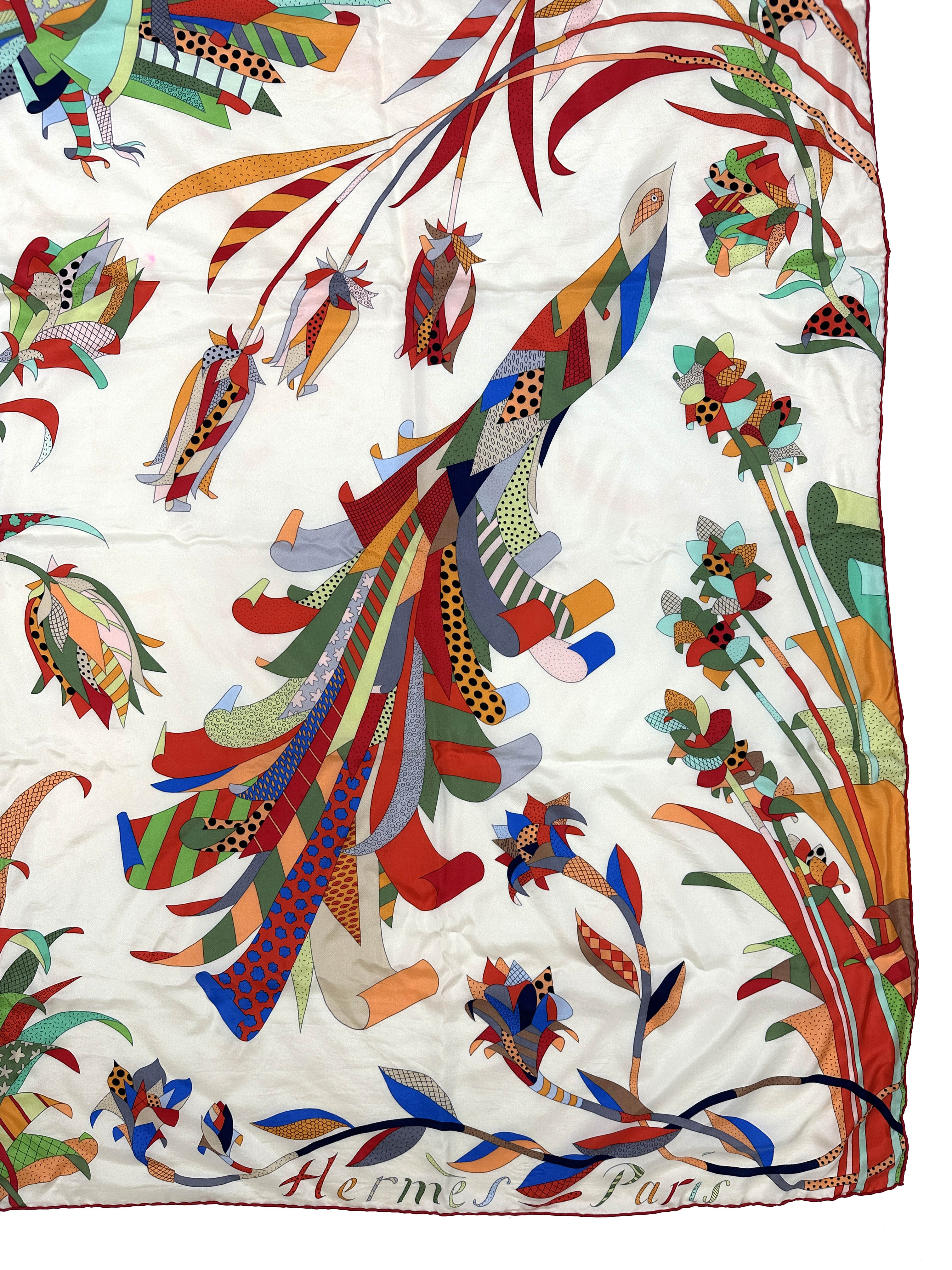 Hermès Paradis de Soie Silk 140
