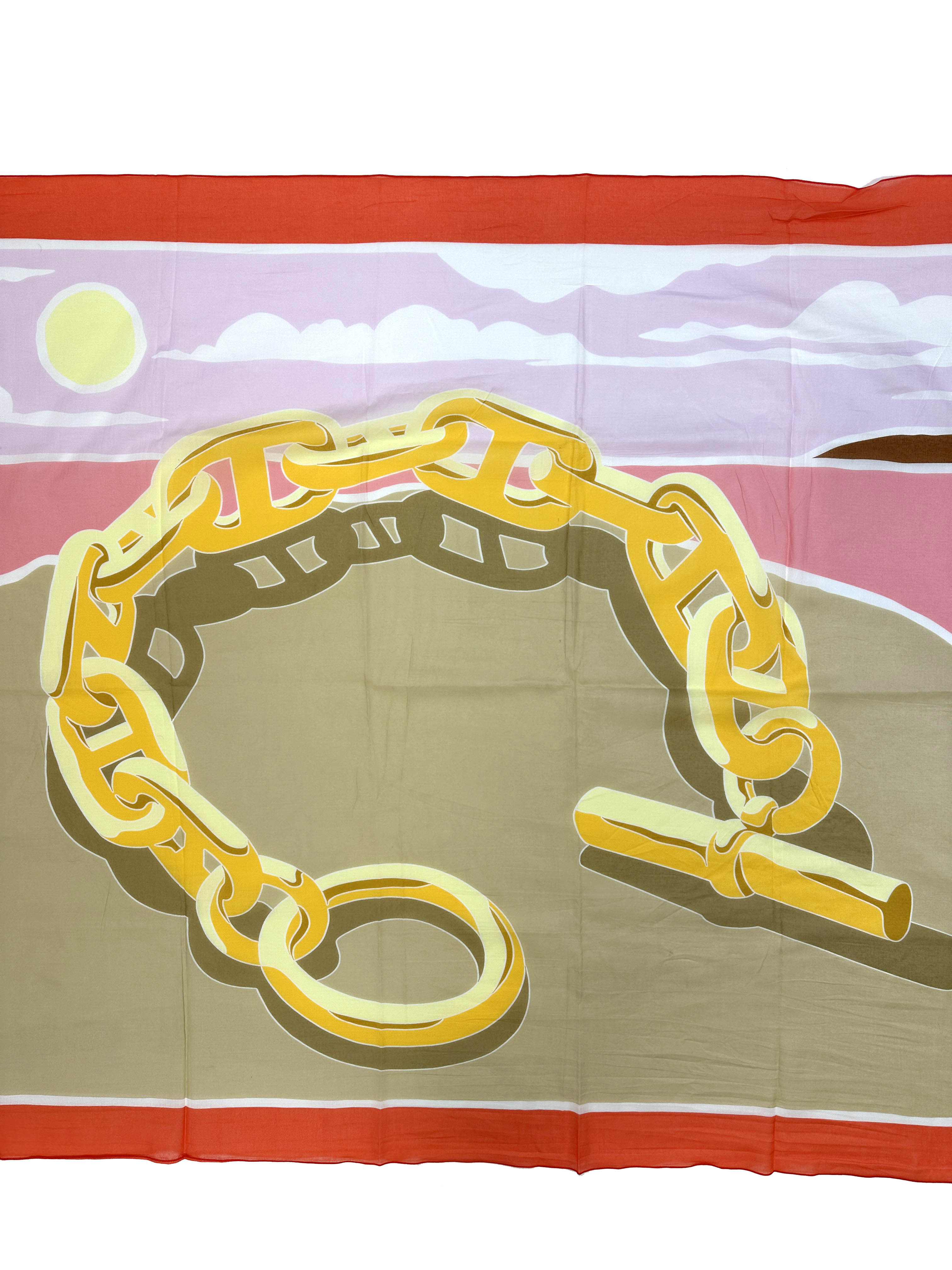 Hermès Escale a la Plage Pareo & Towel Set