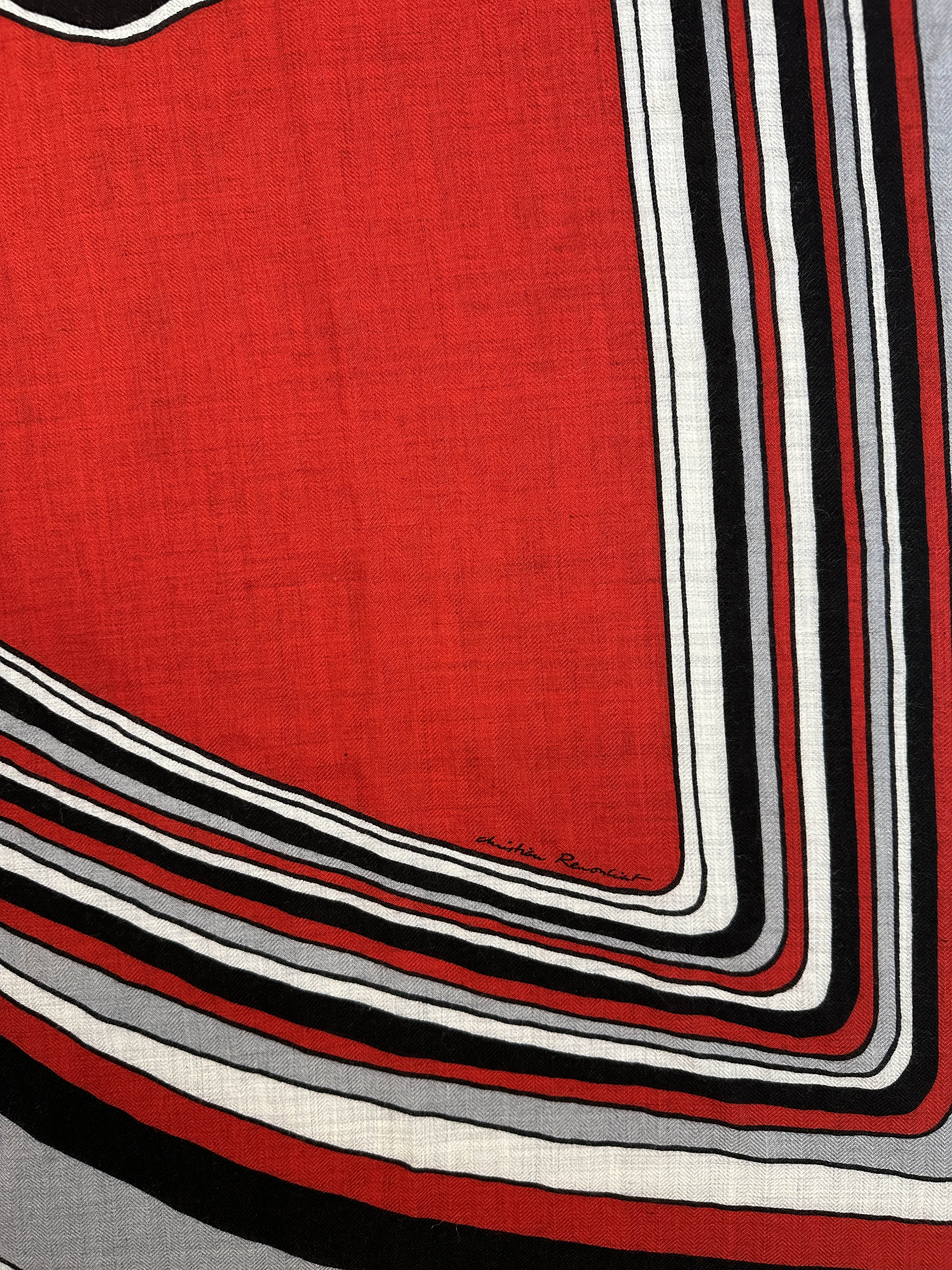 Hermès Pegase Paysage Cashmere Silk 140
