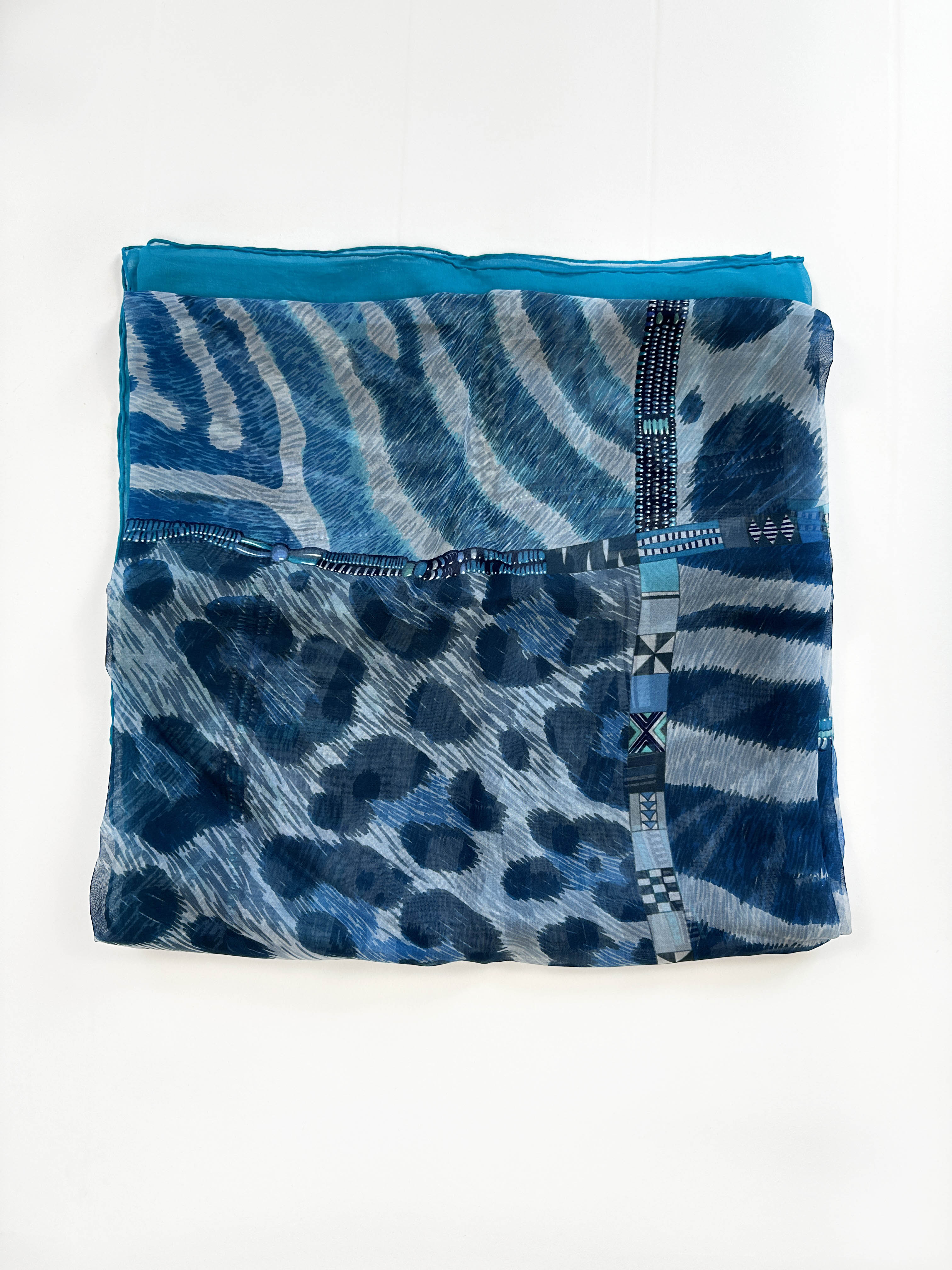 Hermès Pelages et Camouflage Mousseline 140