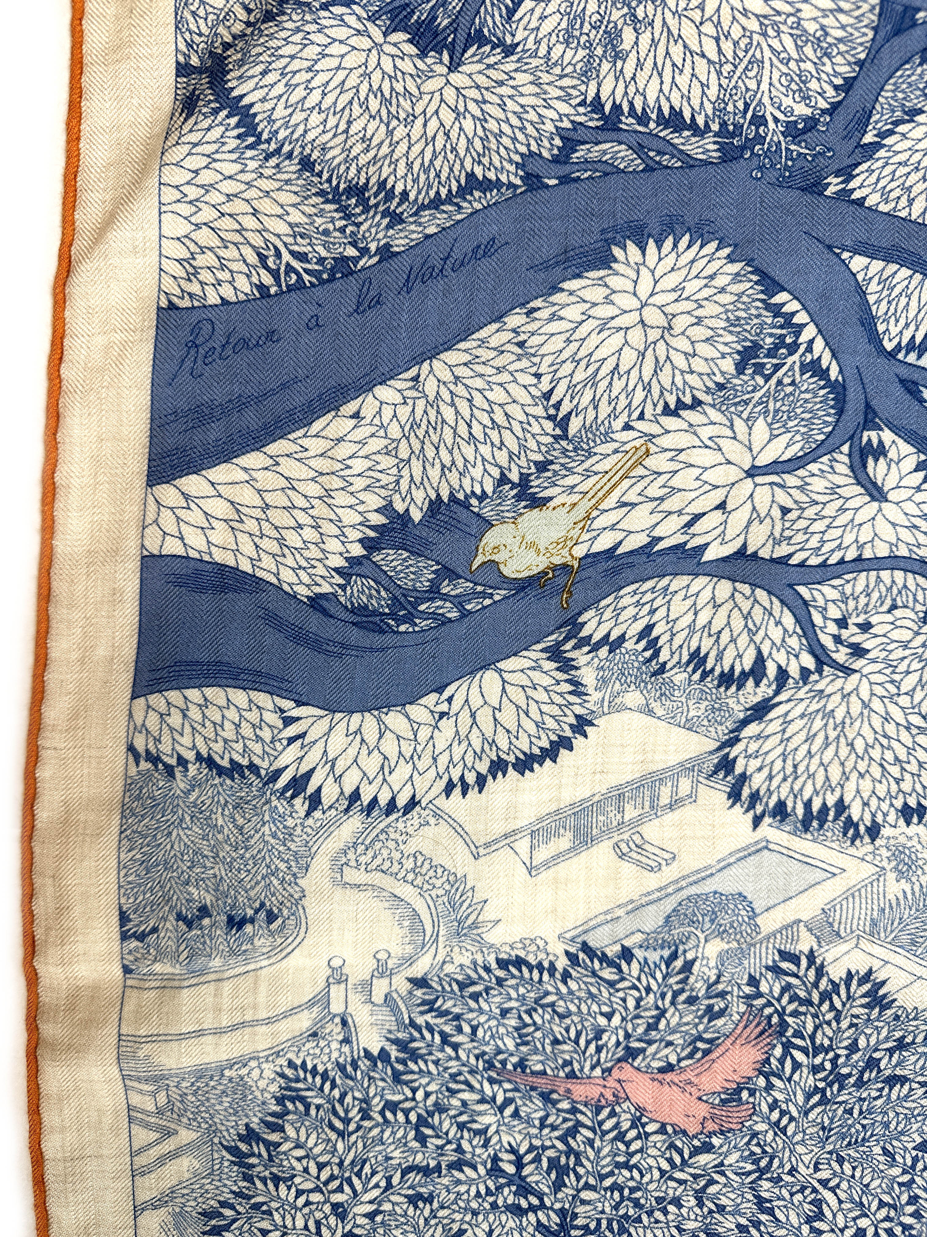 Hermès Retour a la Nature Cashmere Silk 140