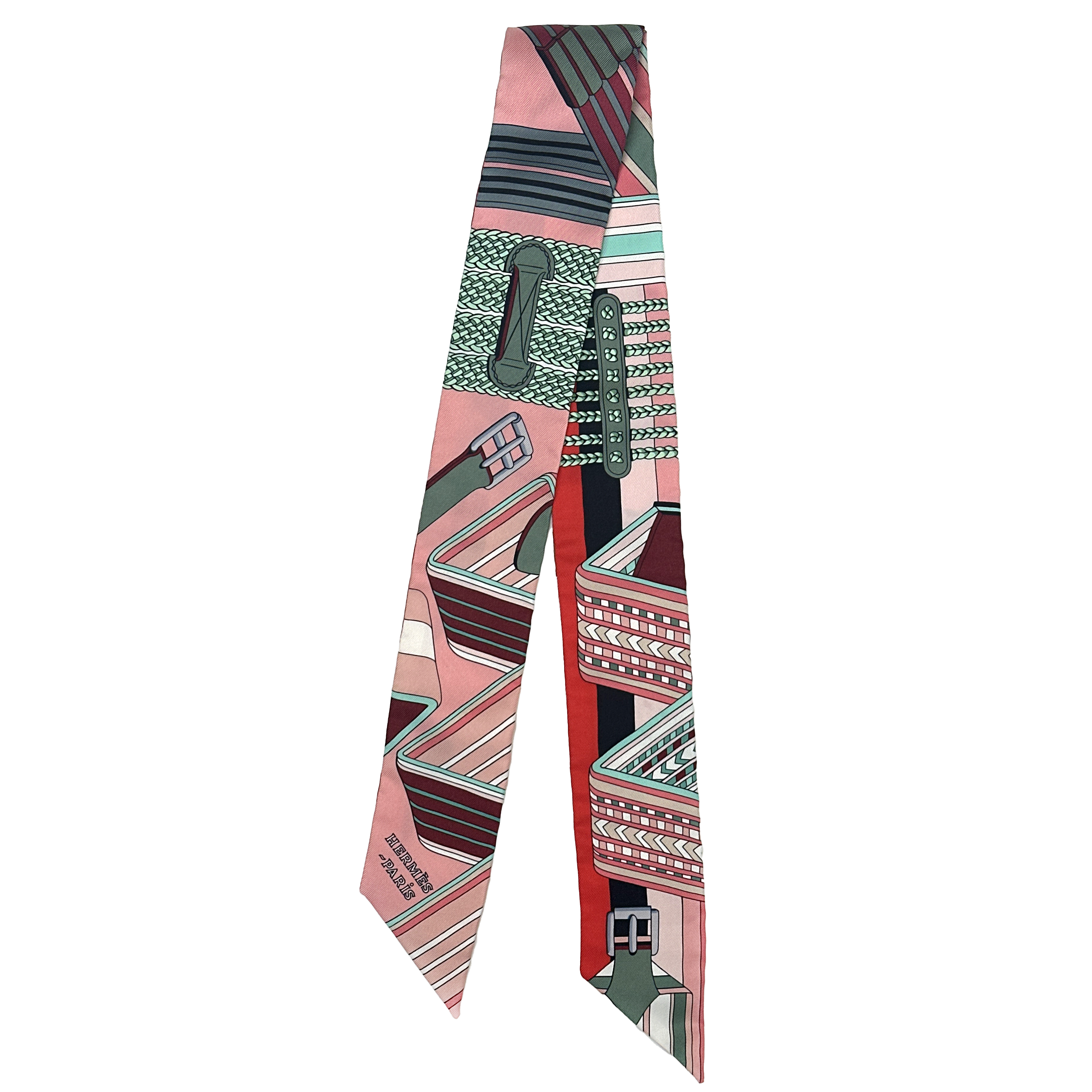 Hermès Sangles en ZigZag Twilly