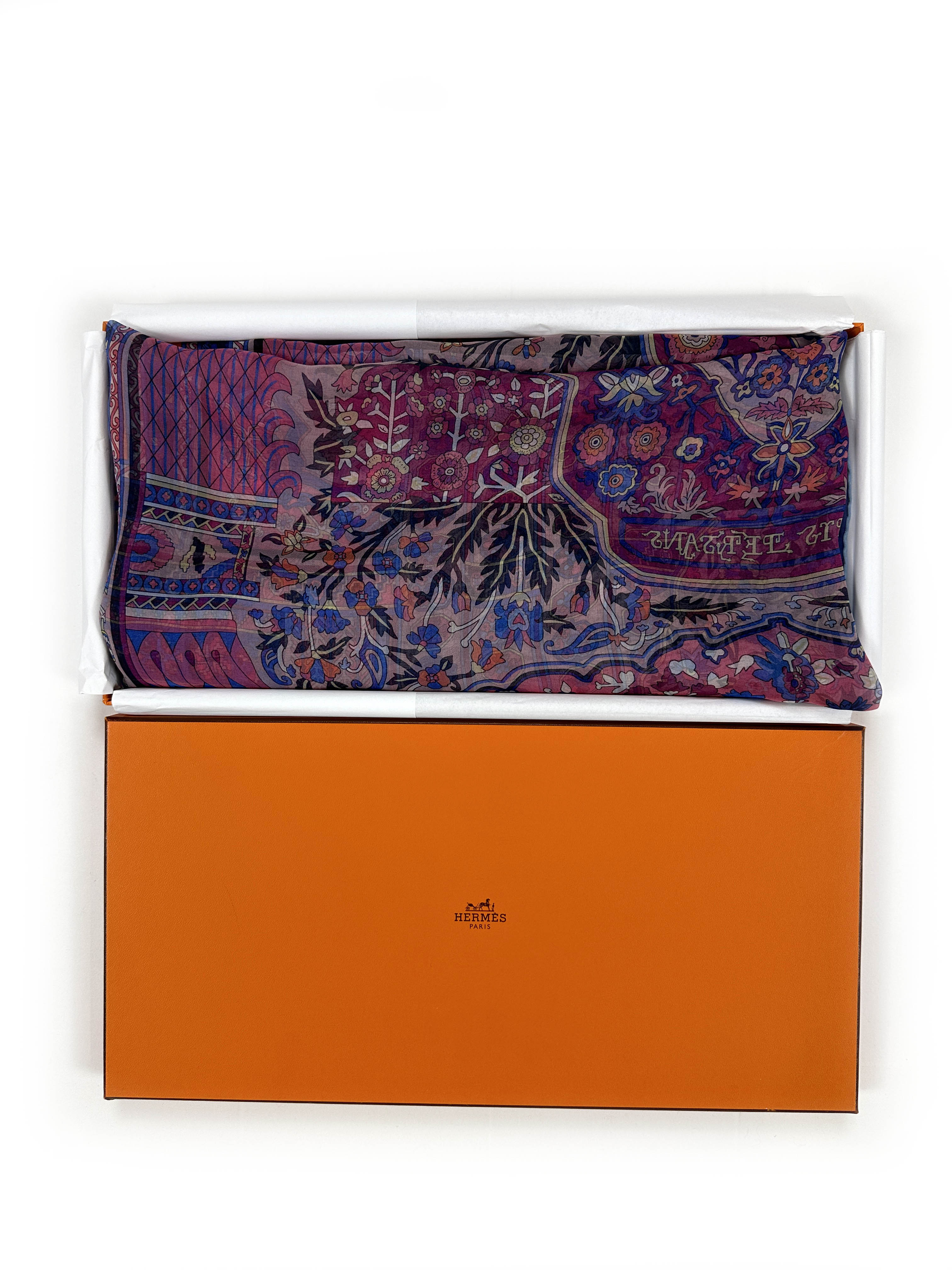 Hermès Tapis Persian Silk Mousseline 140