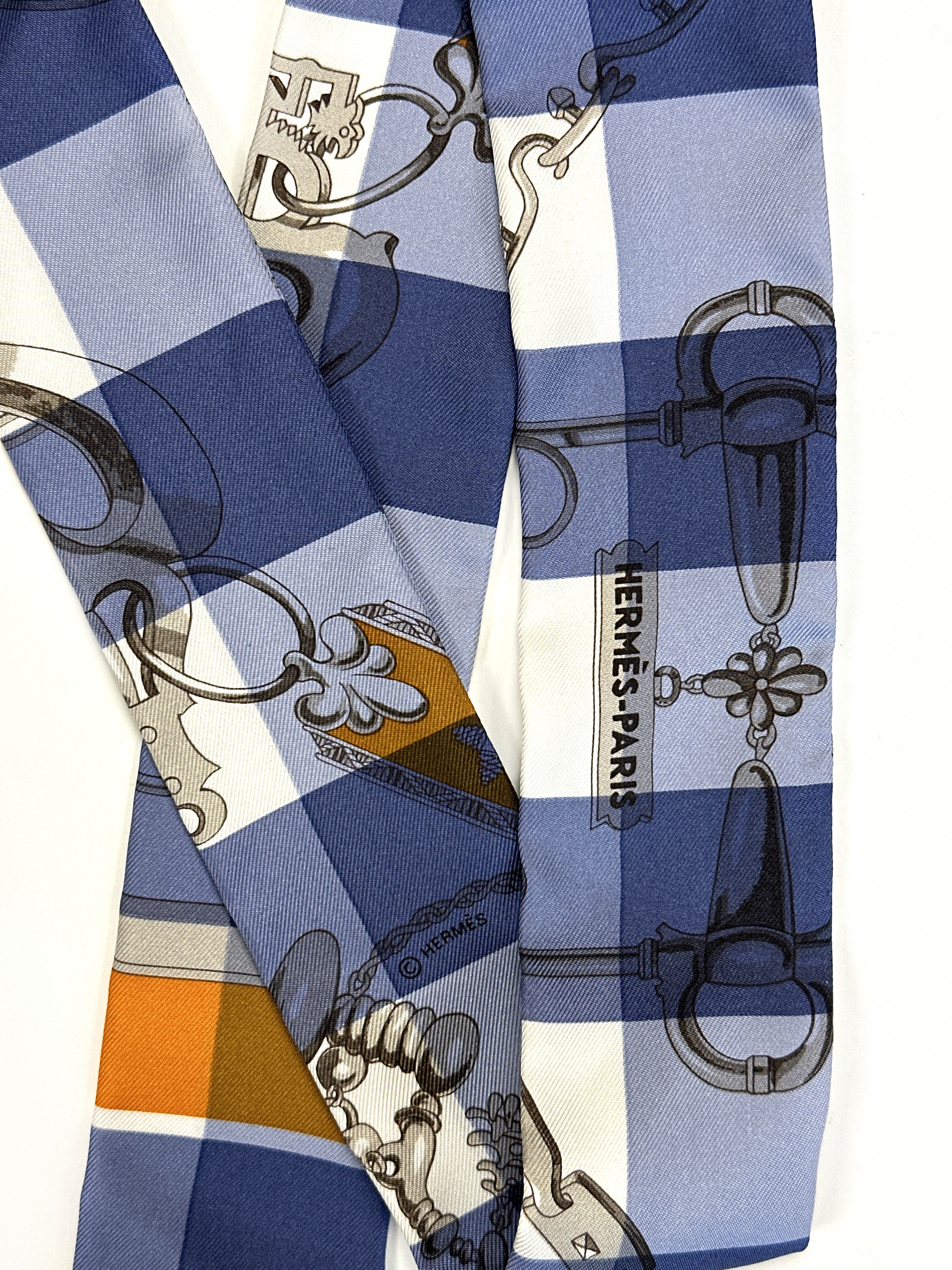 Hermès Mors et Gourmettes Vichy Twilly