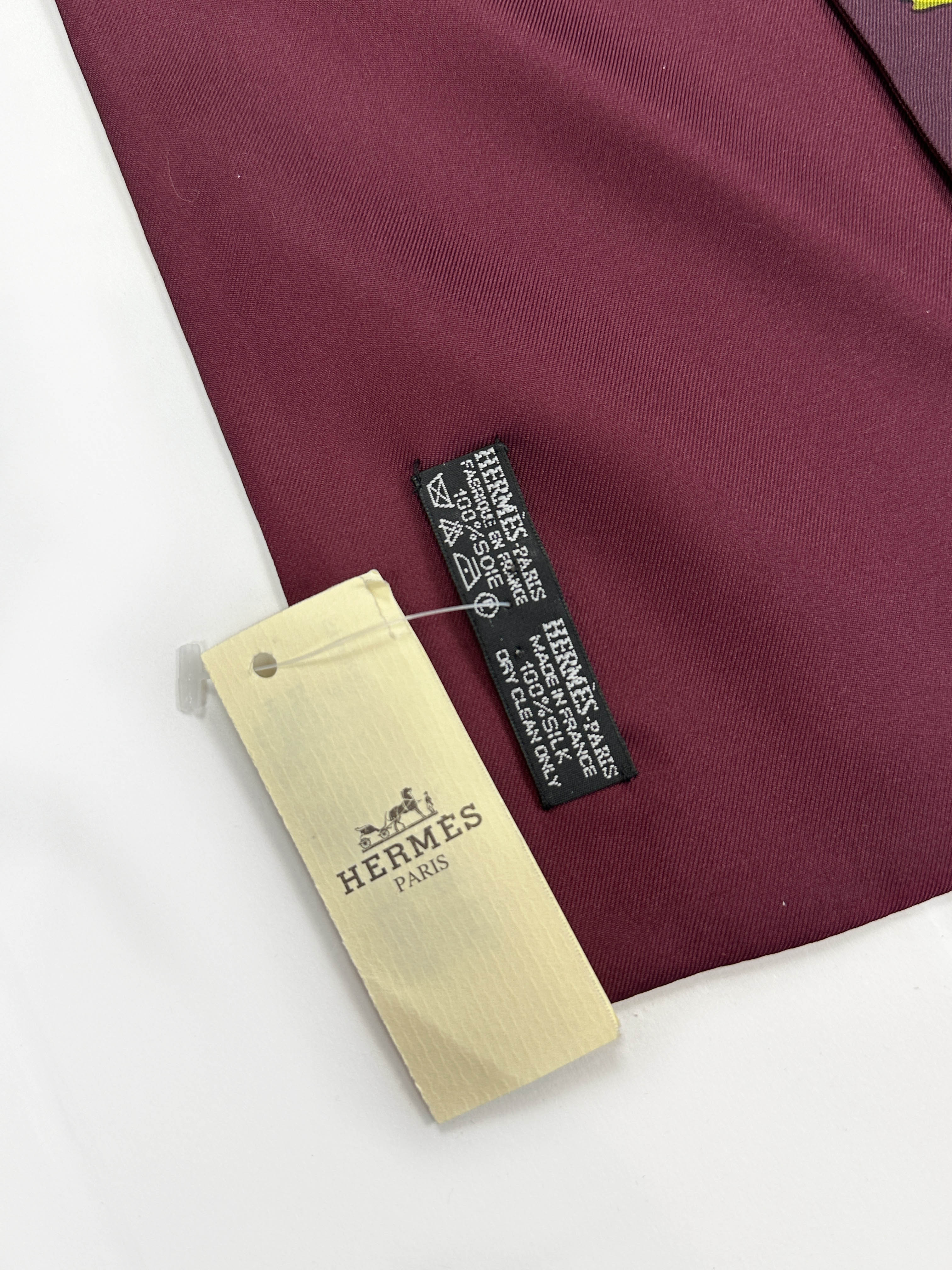 Hermès Tourbillon Silk Shawl
